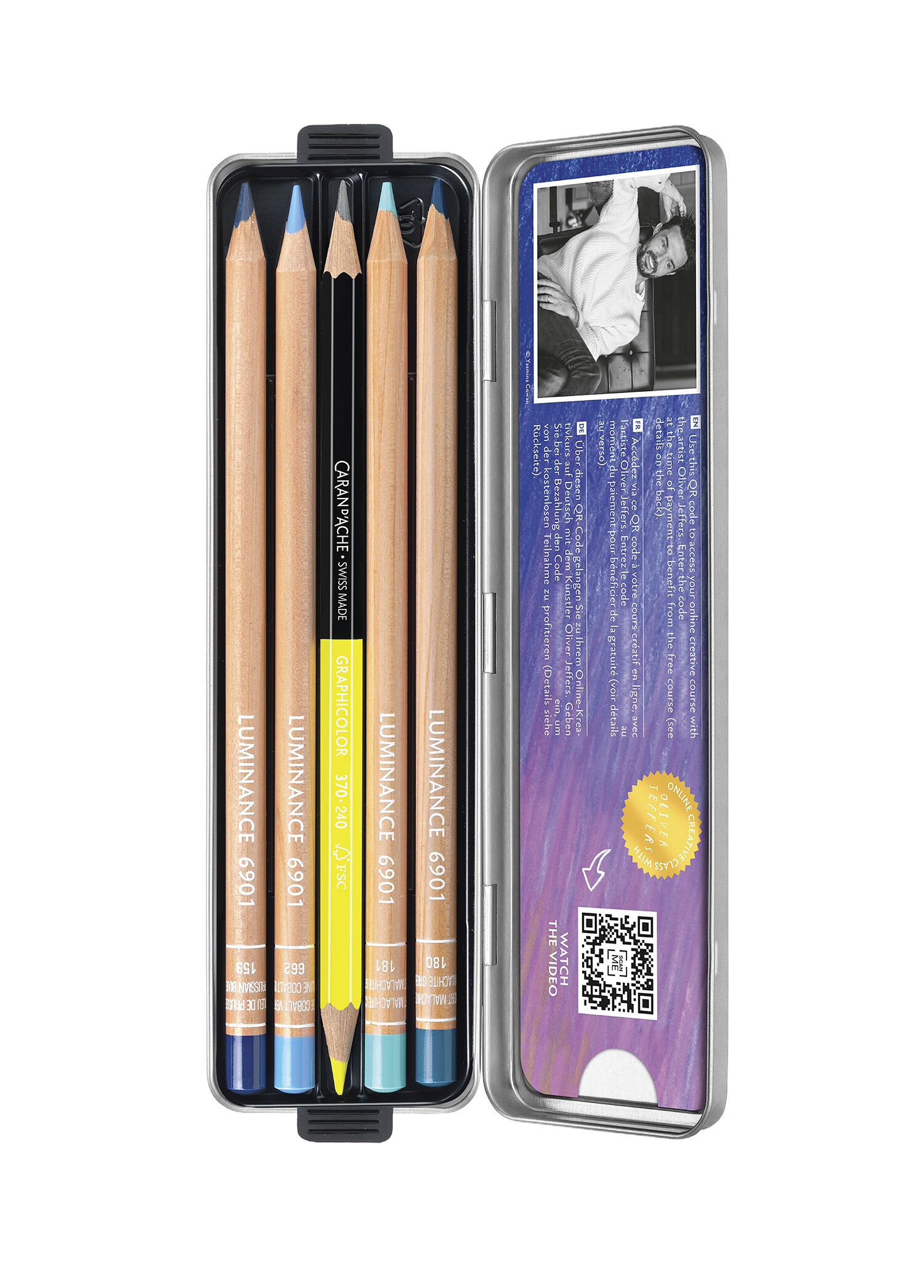 Caran D'Ache - Luminance 6901™ Oliver Jeffers Özel Seri Boya