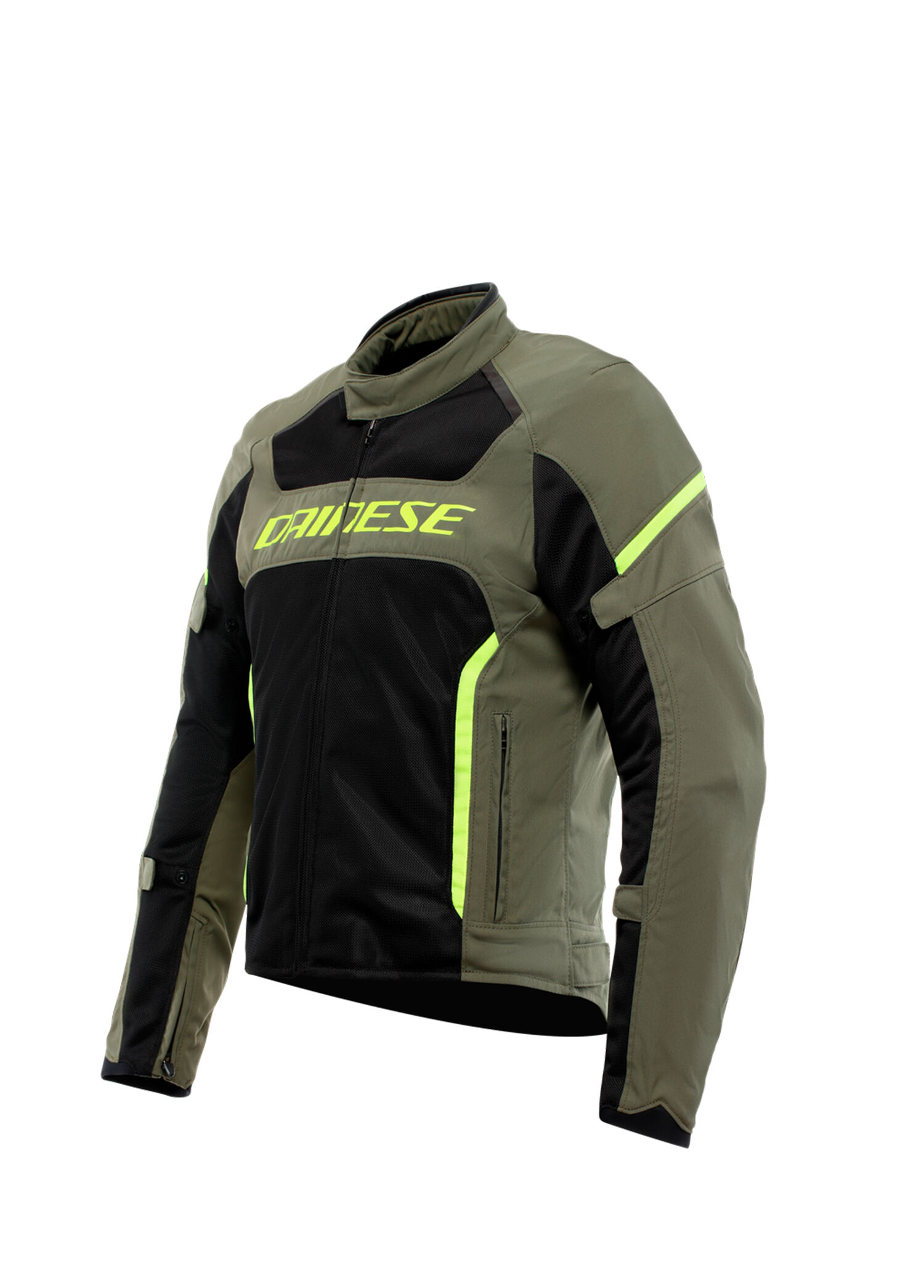 Air Frame 3 Army Green Black Fluo Erkek Motosiklet Montu