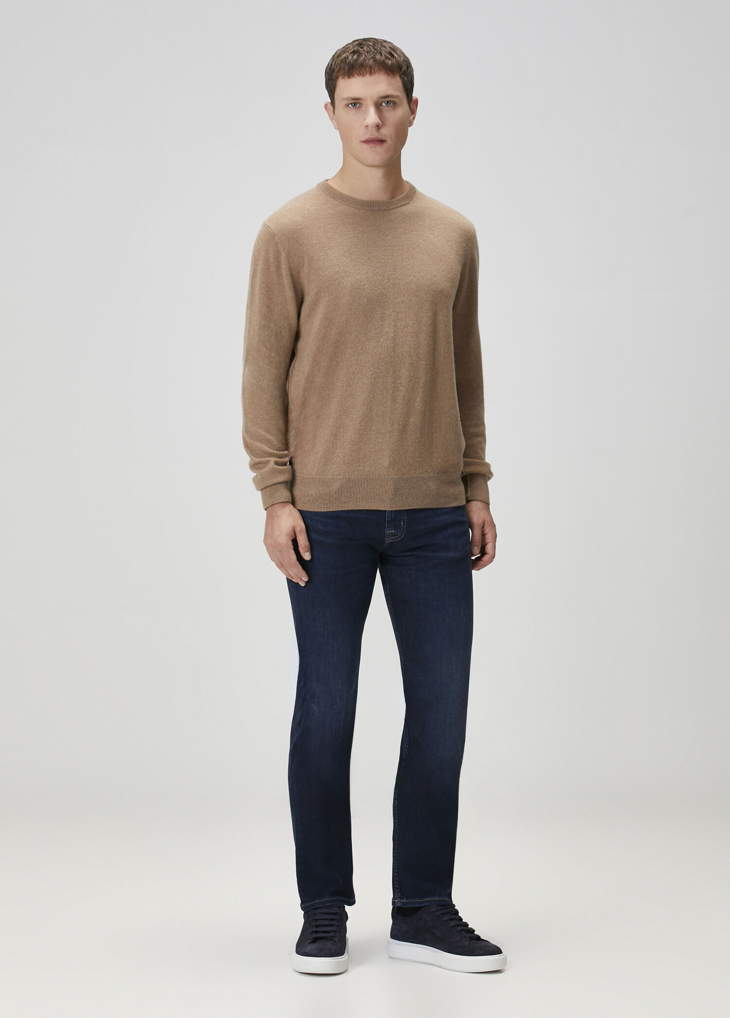 P 7 For All Mankind Lacivert Jean Pantolon