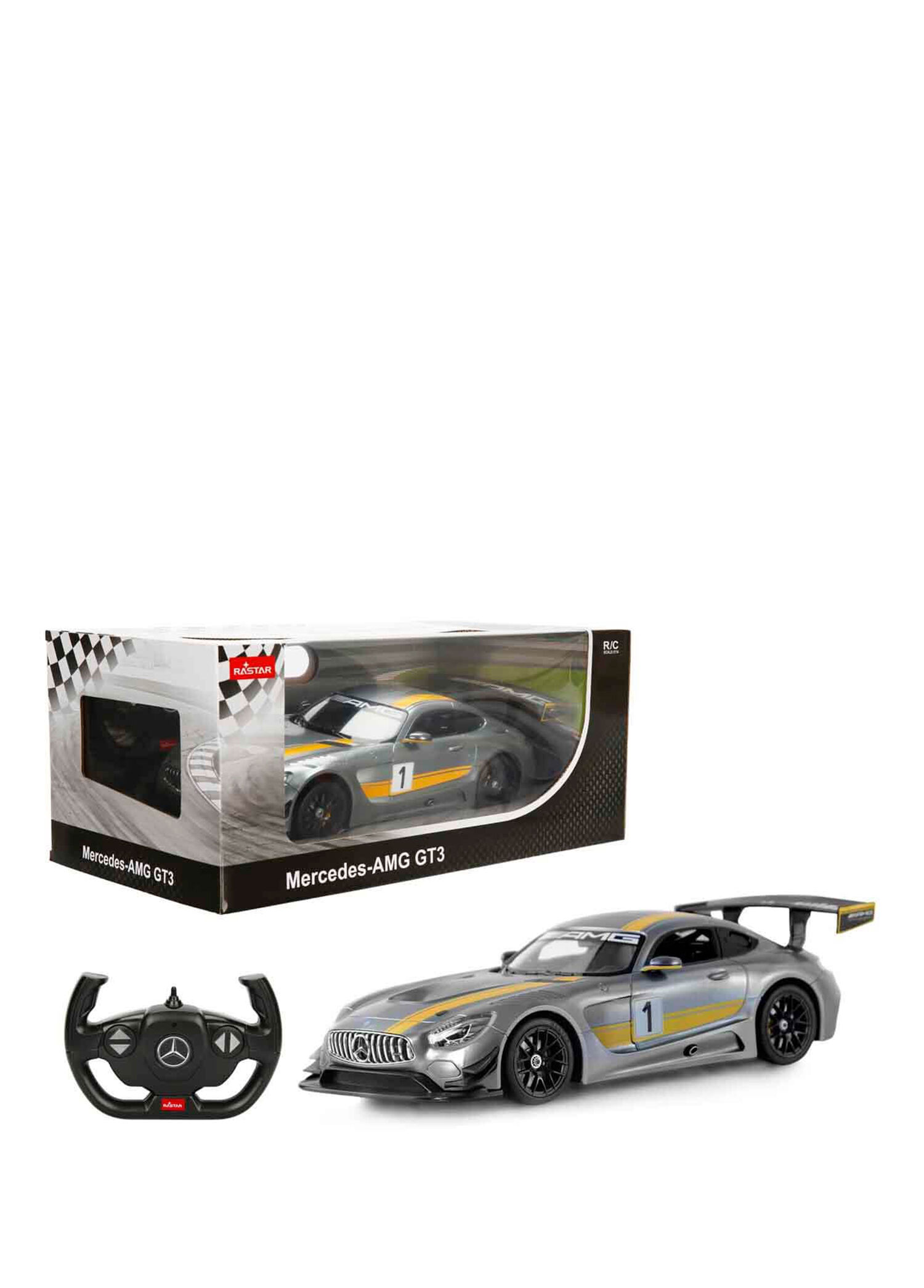 1:14 Mercedes Amg Gt3 Işıklı Uzaktan Kumandalı Araba