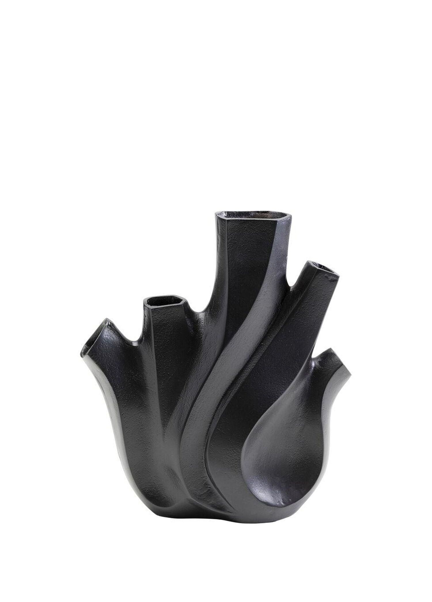 Flame Black Vazo