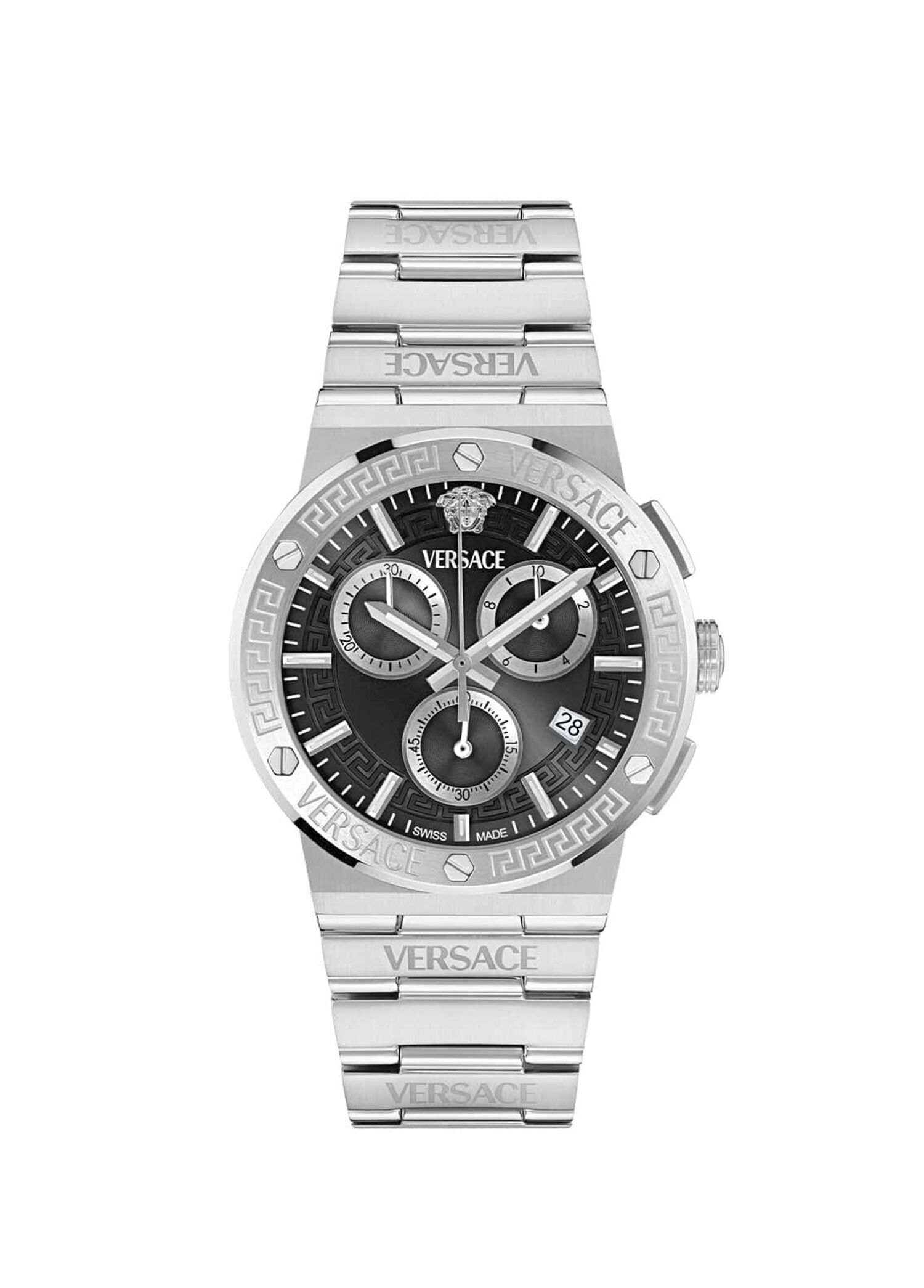 VRSCVEKMA0325 Metalik Gri Çelik Unisex Kol Saati