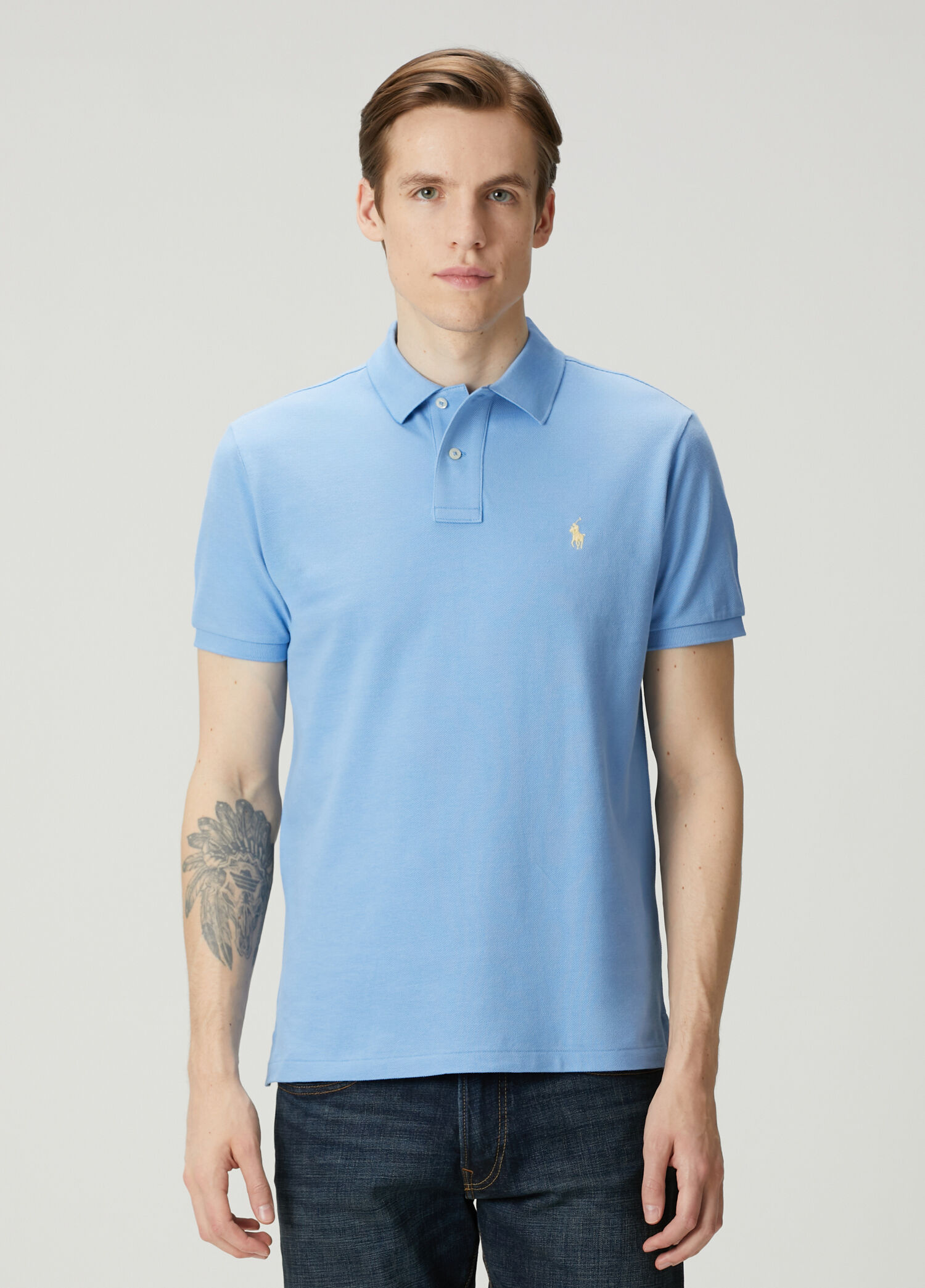 Mavi Polo Yaka T-shirt
