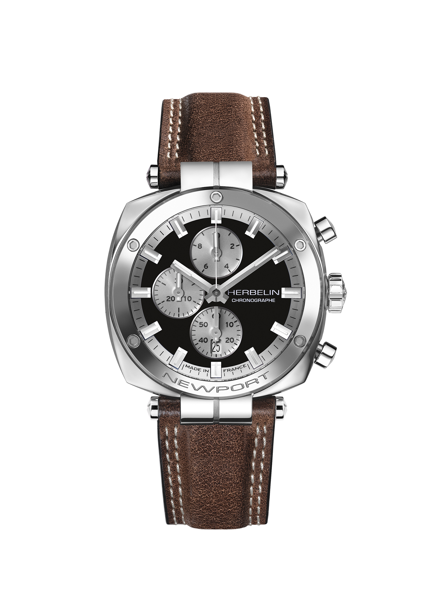 Newport Heritage Chrono 35664AP24BR Çelik Erkek Kol Saati