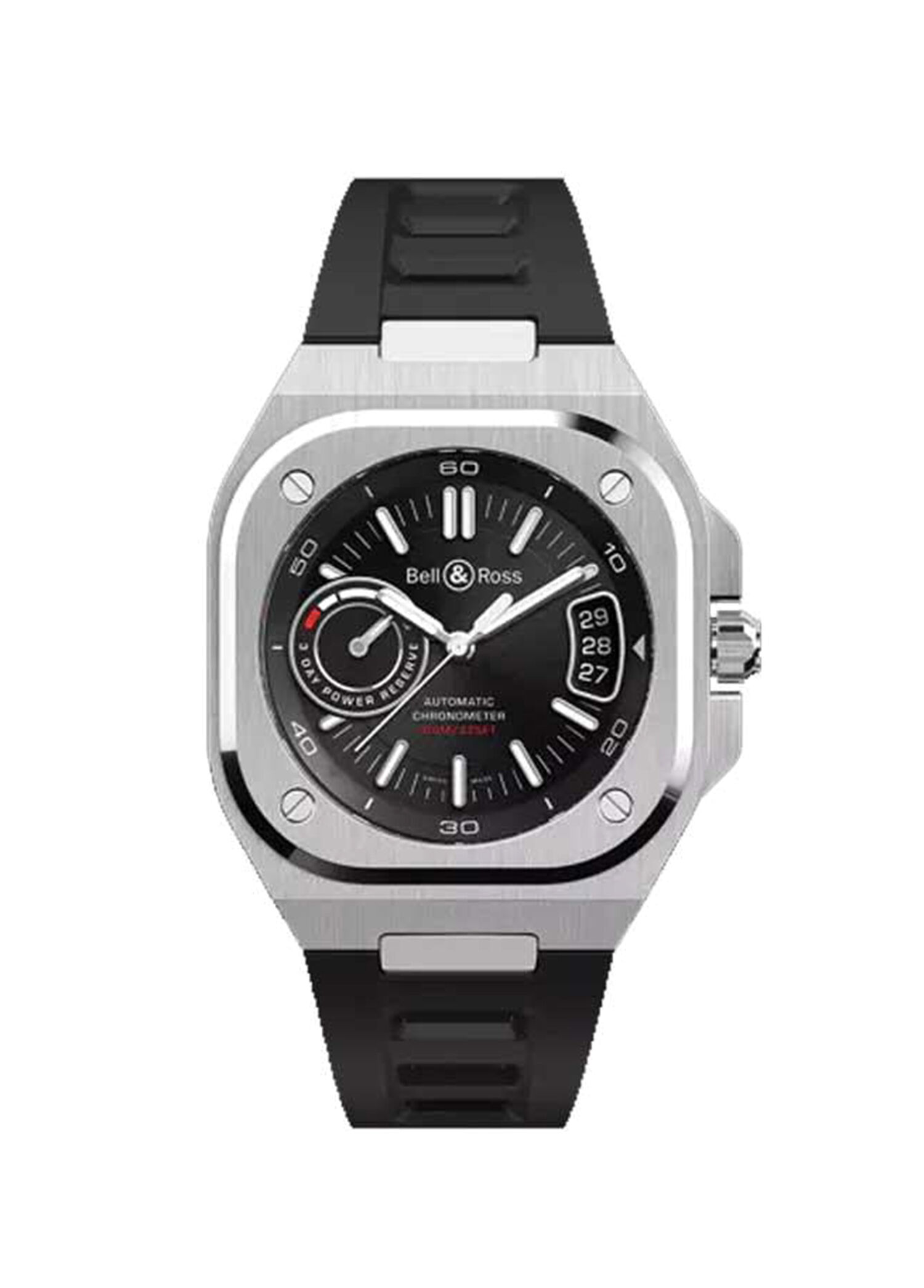 Bell & Ross Çok Renkli Erkek Urban BR-X5 Black Steel Erkek Kol