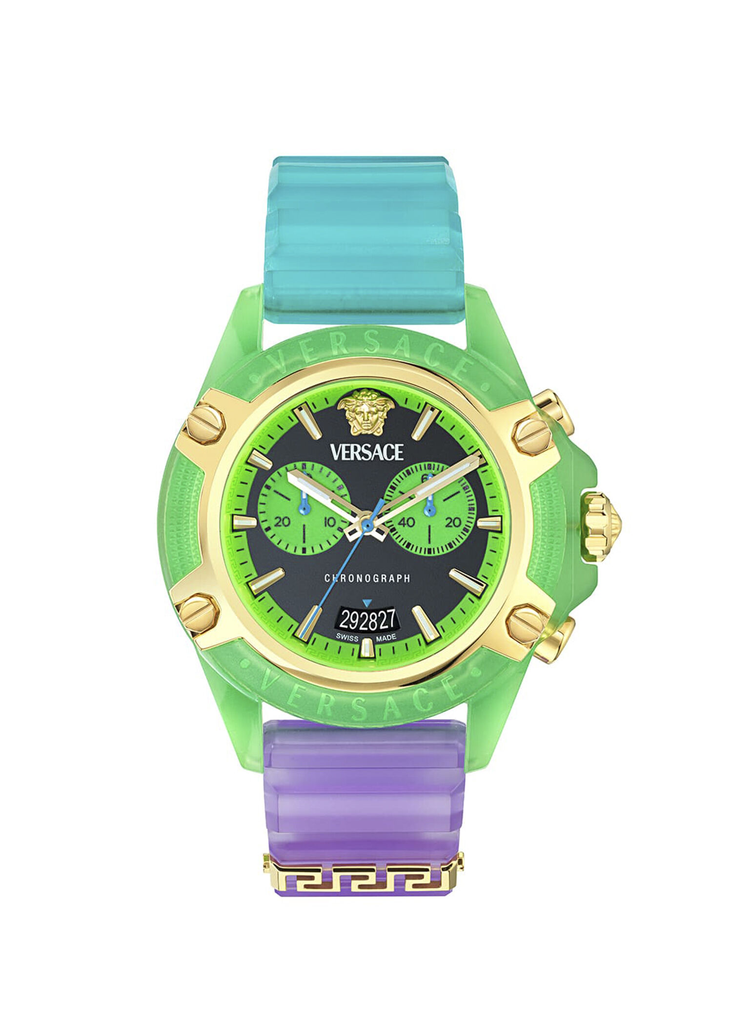 Versace Renkli Kadın VRSCVE8P00524 Renkli Unisex Kol Saati 1612074