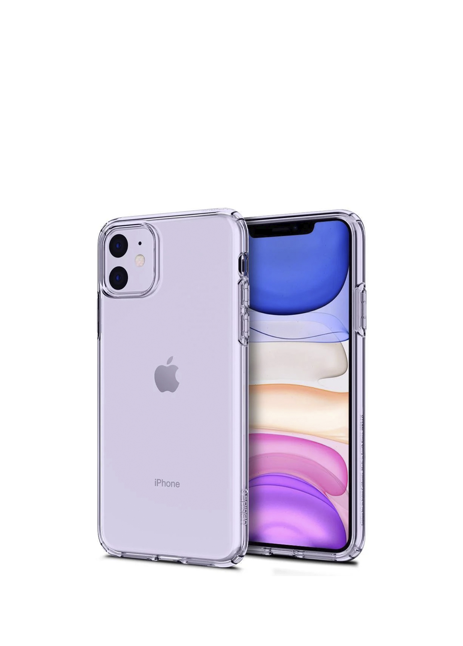 Apple iPhone 11 Liquid Crystal Clear 4 Tarafı Tam Koruma Silikon Kılıf