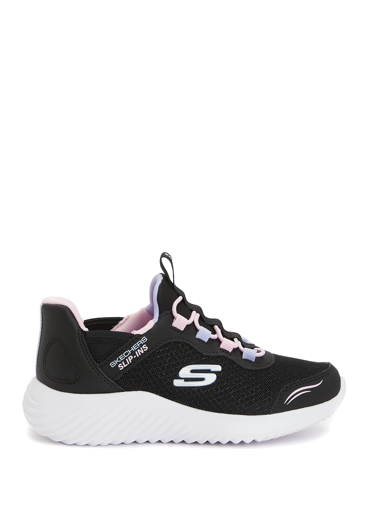 Skechers - Slip-ins: Bounder - Simple Cute Kız Çocuk Sneaker - Siyah