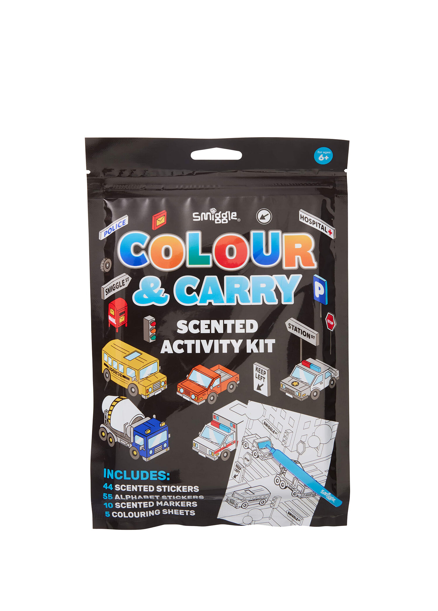 Mini Colour & Carry Kokulu Erkek Çocuk Aktivite Boyama Seti