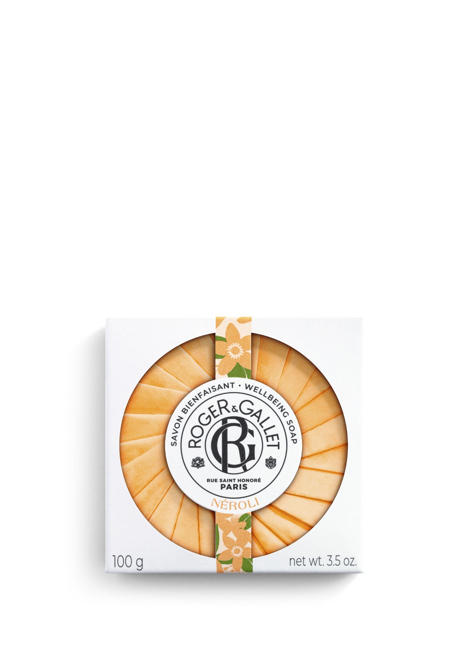 Neroli Bitkisel Portakal Çiçeği Özü Kalıcı Doğal Koku Katı Sabun 100 gr