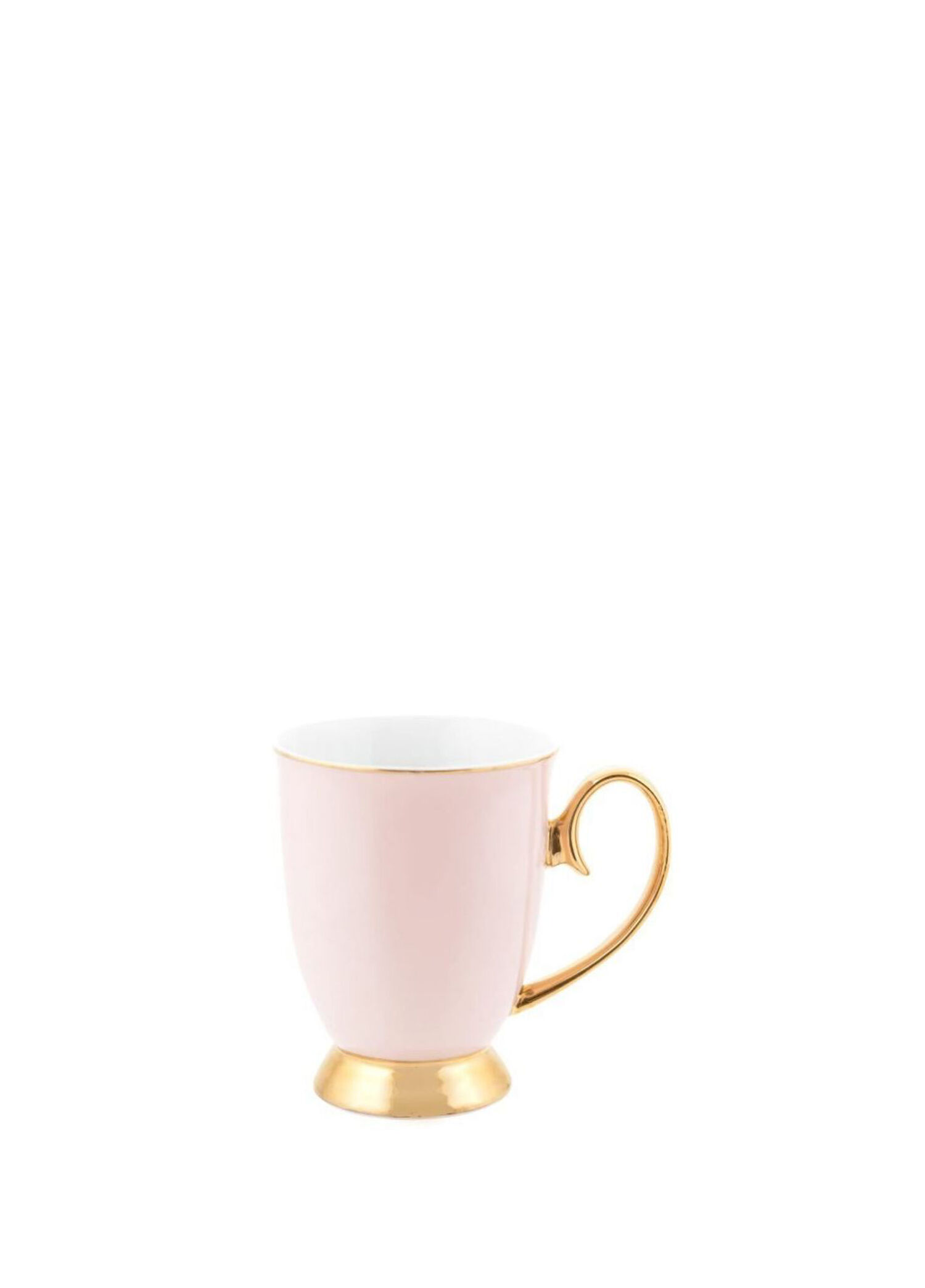 Mug Blush Altın Kaplama Çay Fincanı