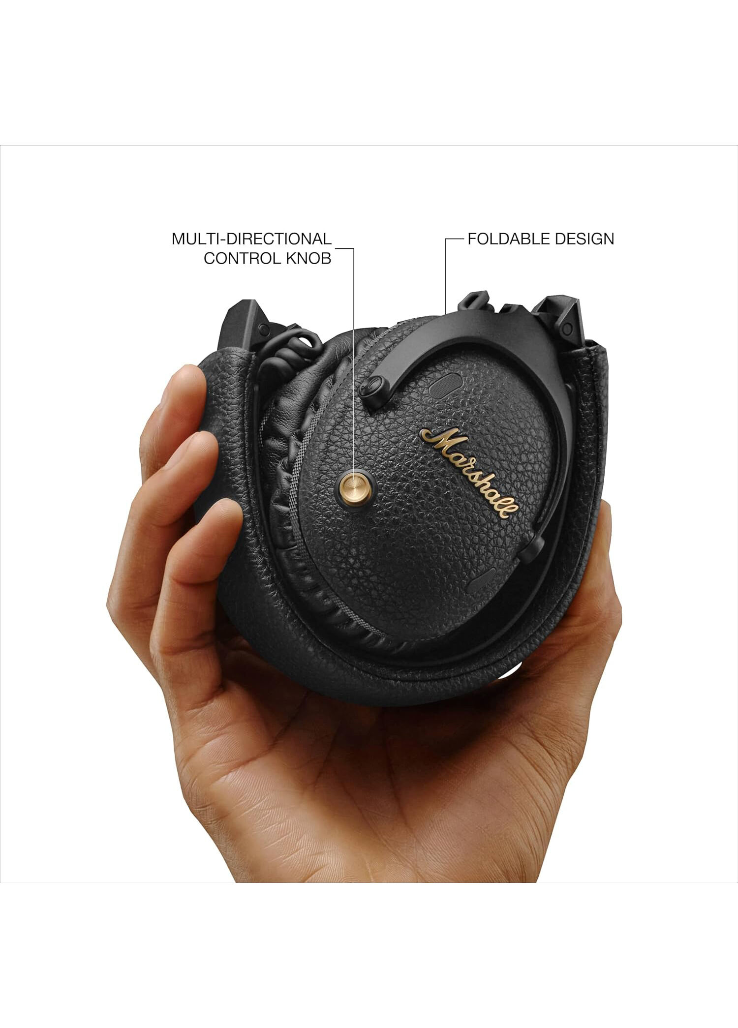 Marshall - Monitor III ANC Siyah Kulak Üstü Bluetooth Kulaklık - Siyah