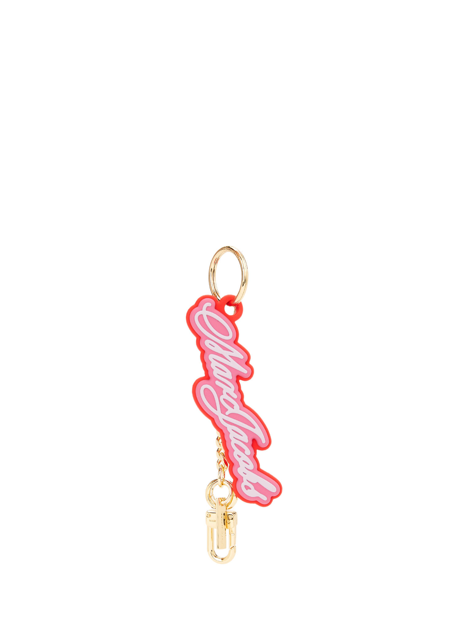 Pembe Logo Detaylı Çanta Aksesuarı