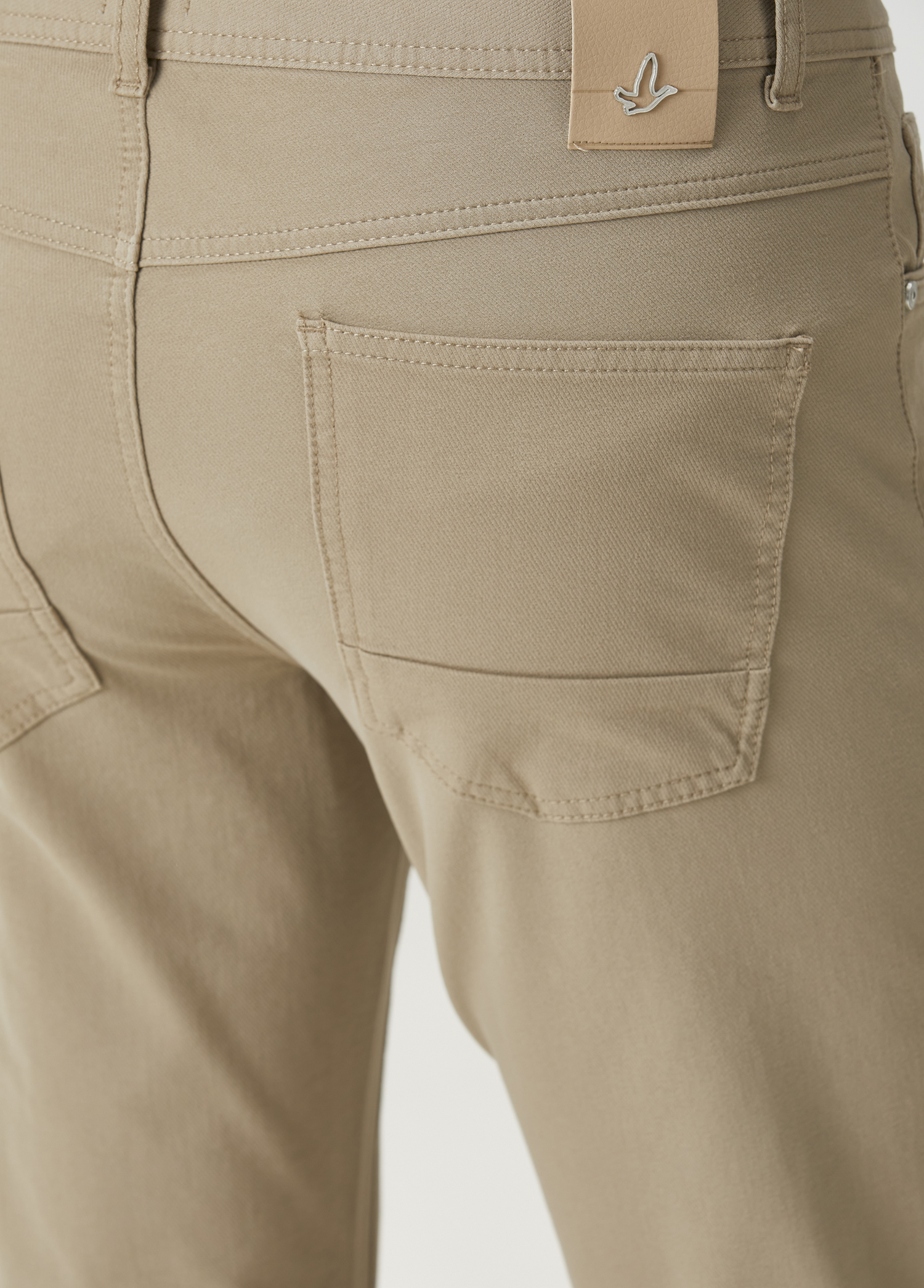 Bej Stretch Spor Pantolon_4
