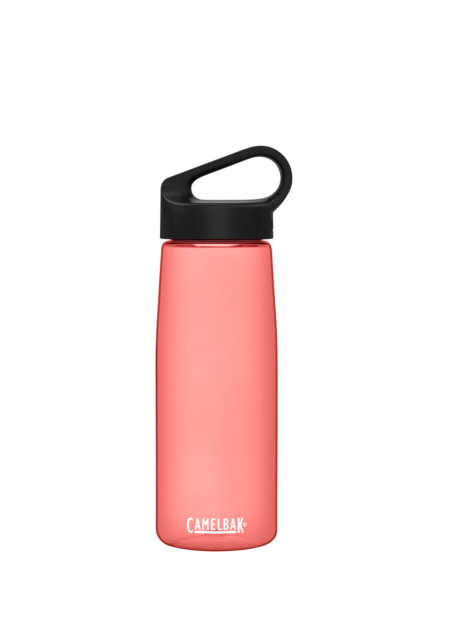 Rose Carry Cap Geri Dönüştürülmüş Tritan Plastik Pembe Suluk 750 ml