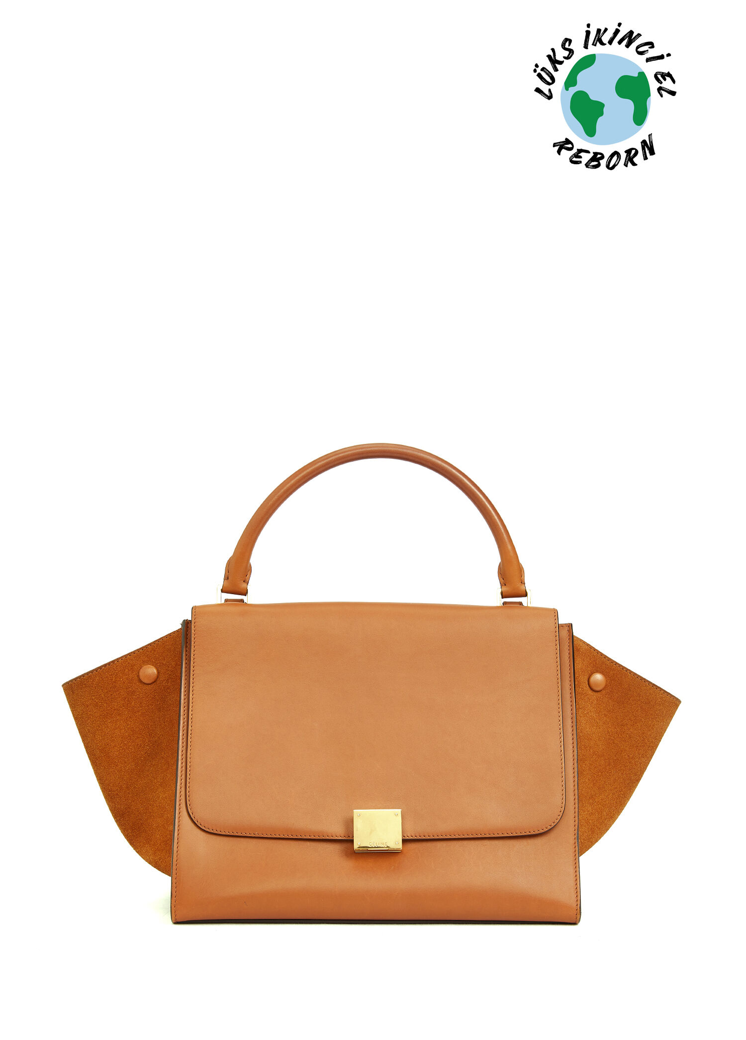 Beymen Reborn - Celine Trapeze Çanta - Taba