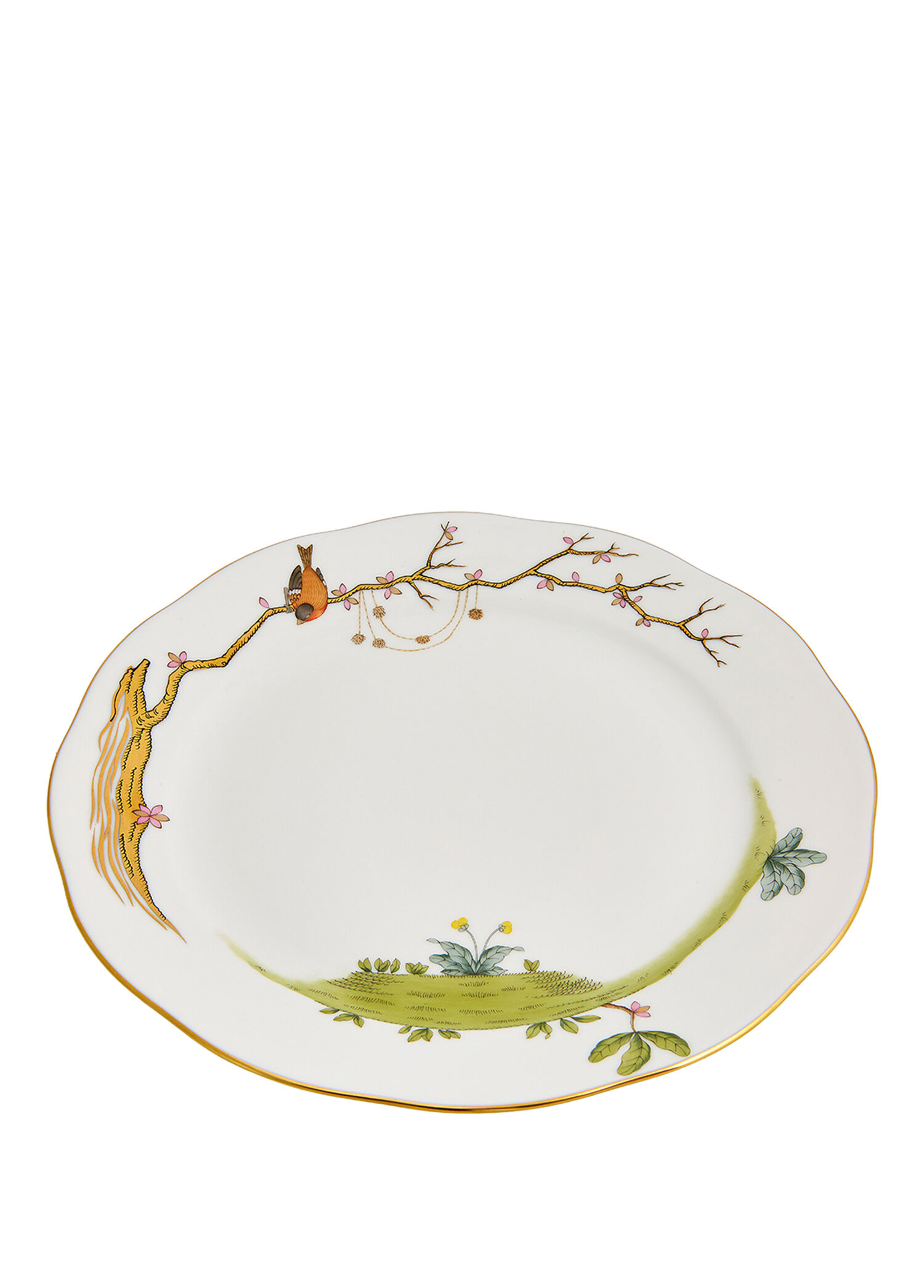 Dream Garden Desenli Porselen Yemek Tabağı 26 cm