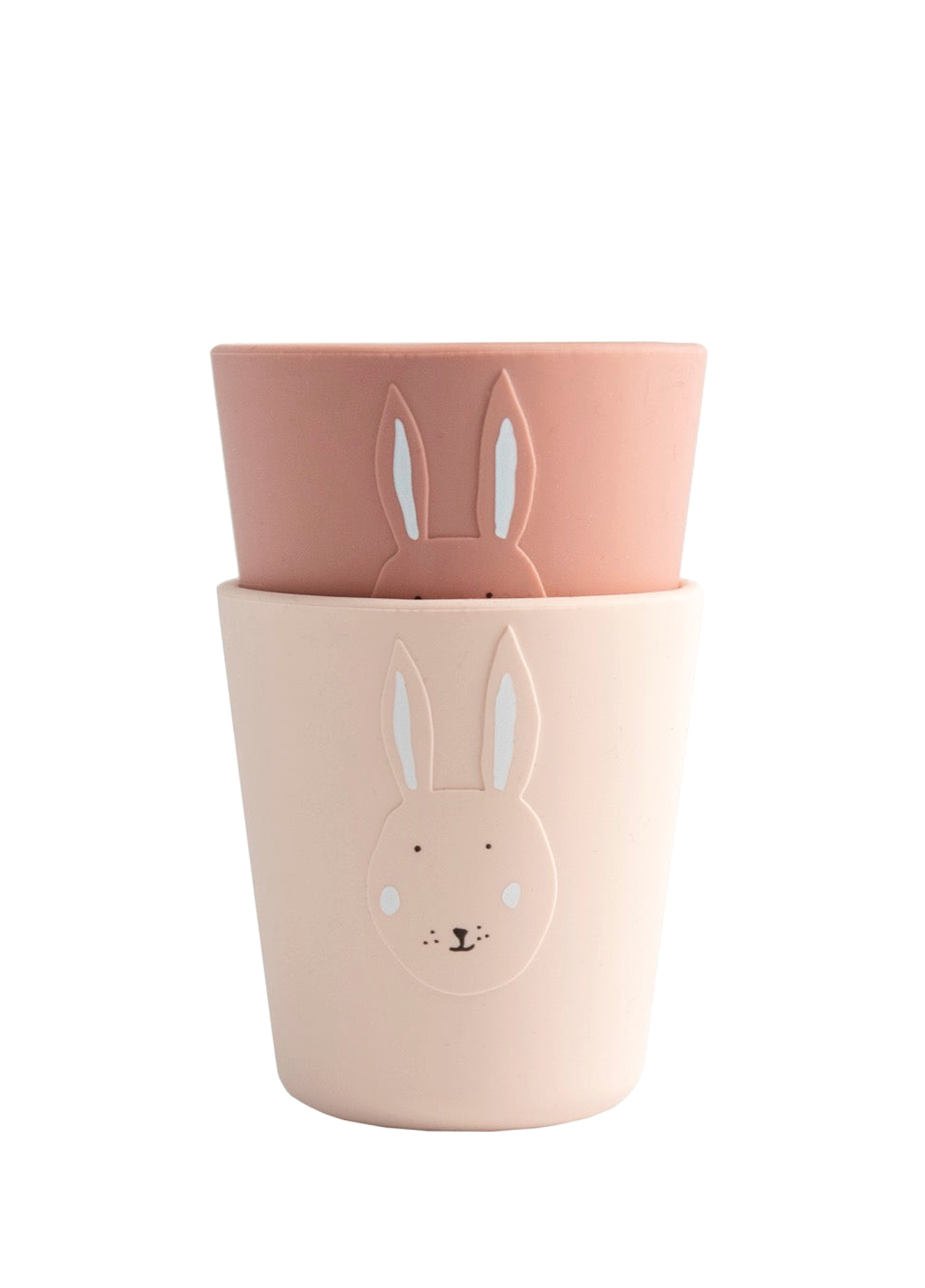 Mrs. Rabbit Pembe 2li Silikon Bardak