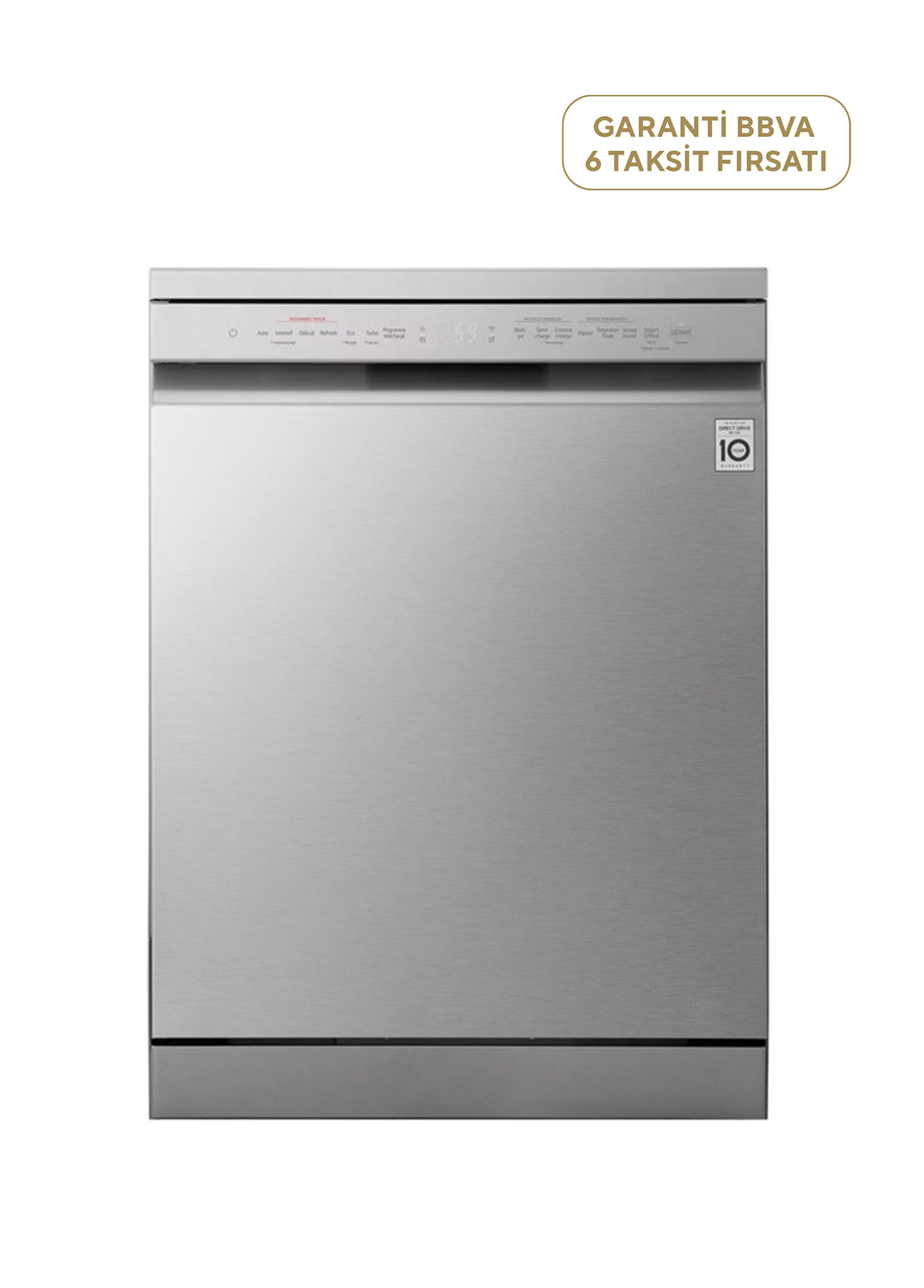 Gri 9 Programlı Bulaşık Makinesi DFC513FV.APYPLTK