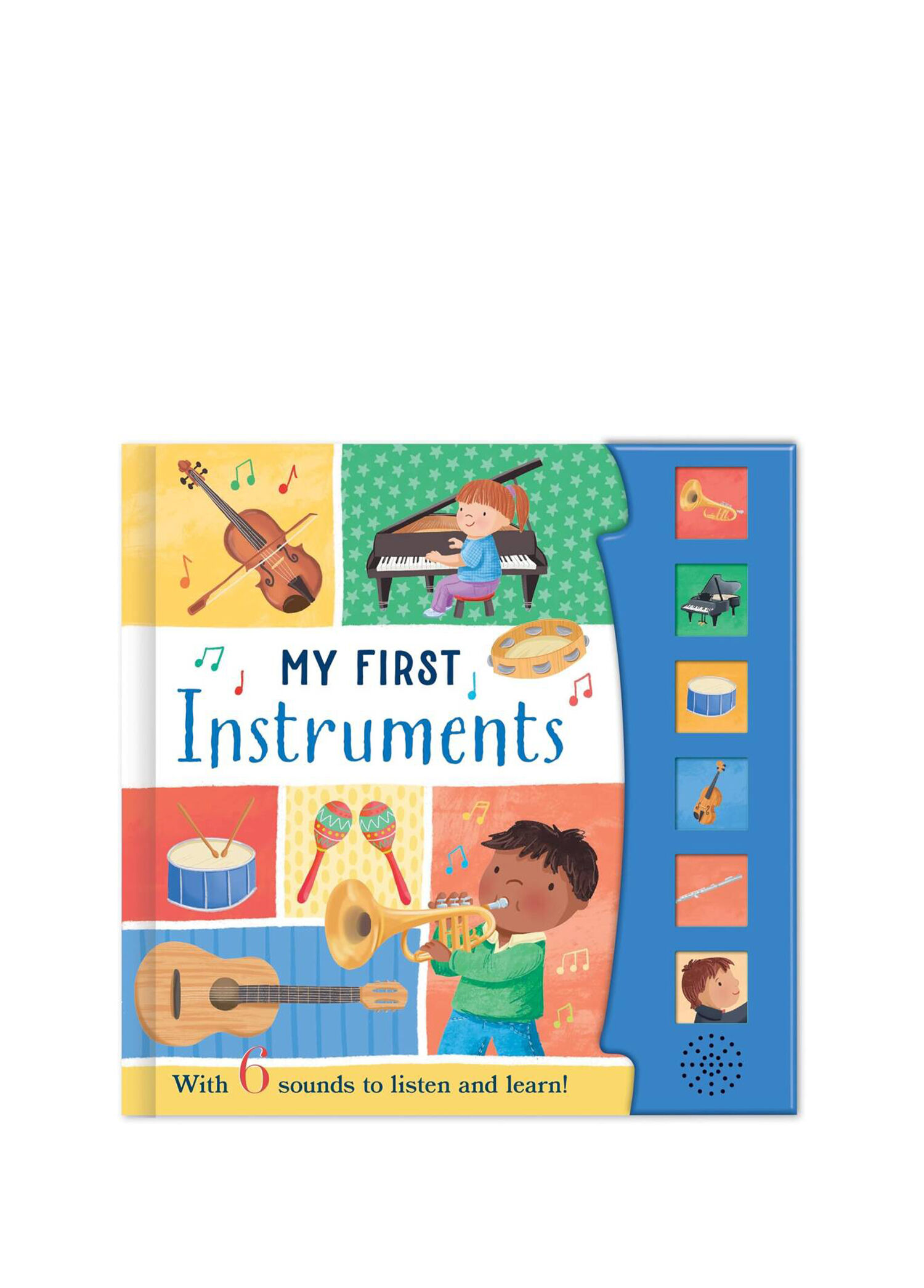My First Instruments 6 Button Sound Book Yabancı Dil Sesli Çocuk Kitabı