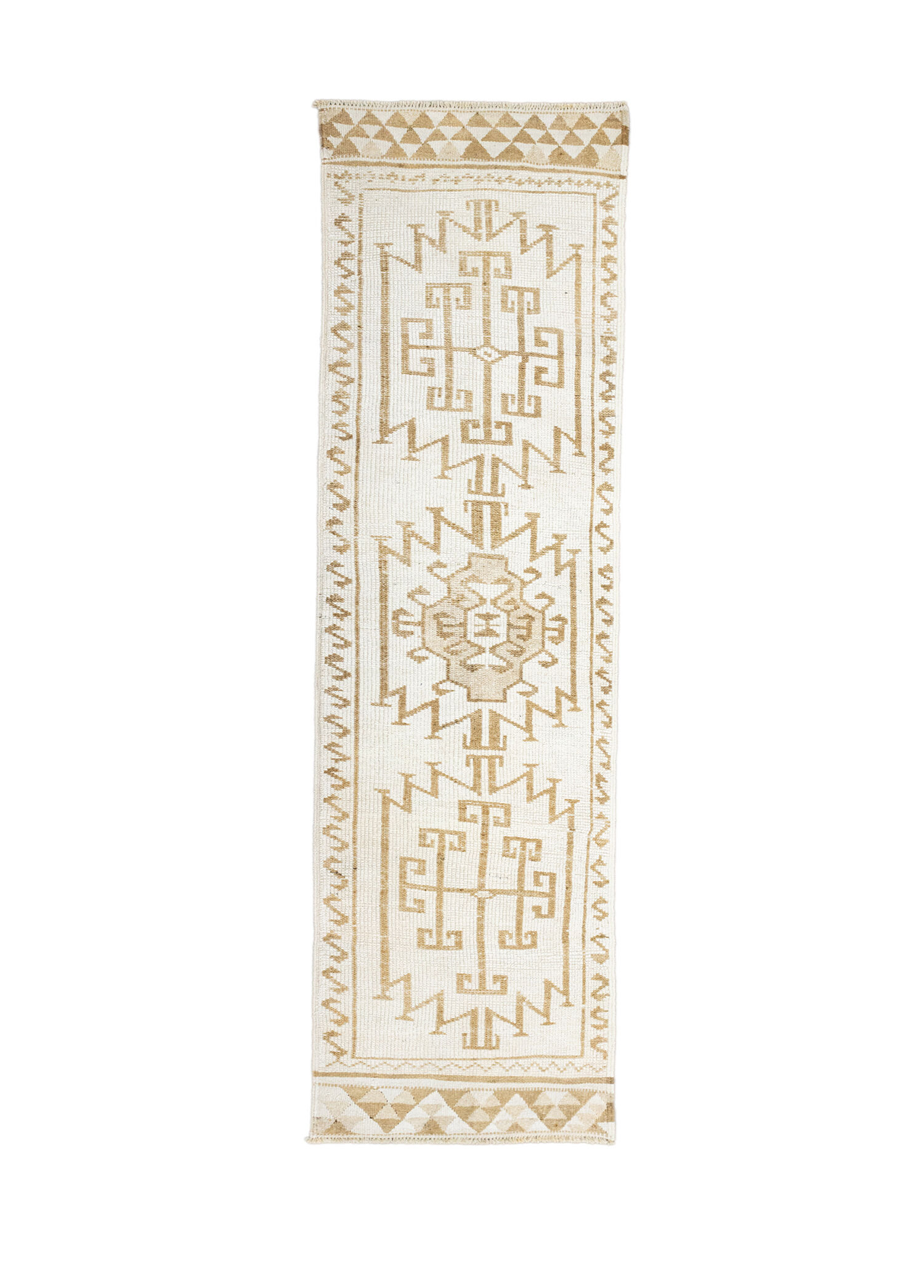 Fera İskandinav Tarzı Yün Herki Yolluk 87x332 cm