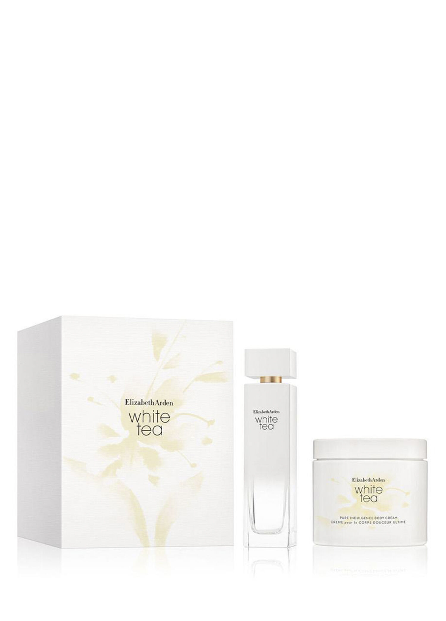 P Elizabeth Arden White Tea Edt 100 Ml White Tea Pure Indulgence Body Cream 400 Ml Kadin Parfum Seti