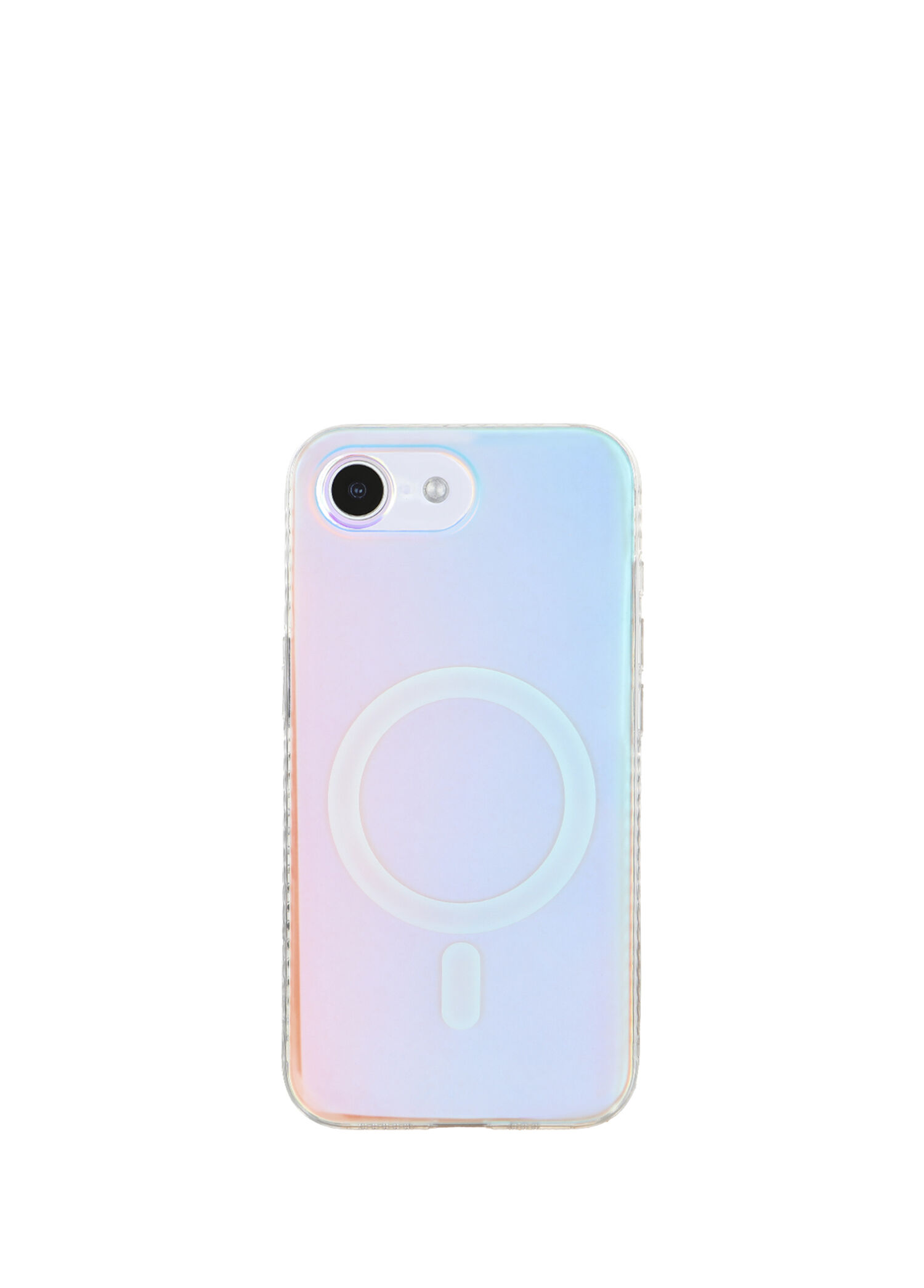 iPhone 16e Hologram Kamera Lens Korumalı MagSafe Uyumlu Premium Lansman Telefon Kılıfı