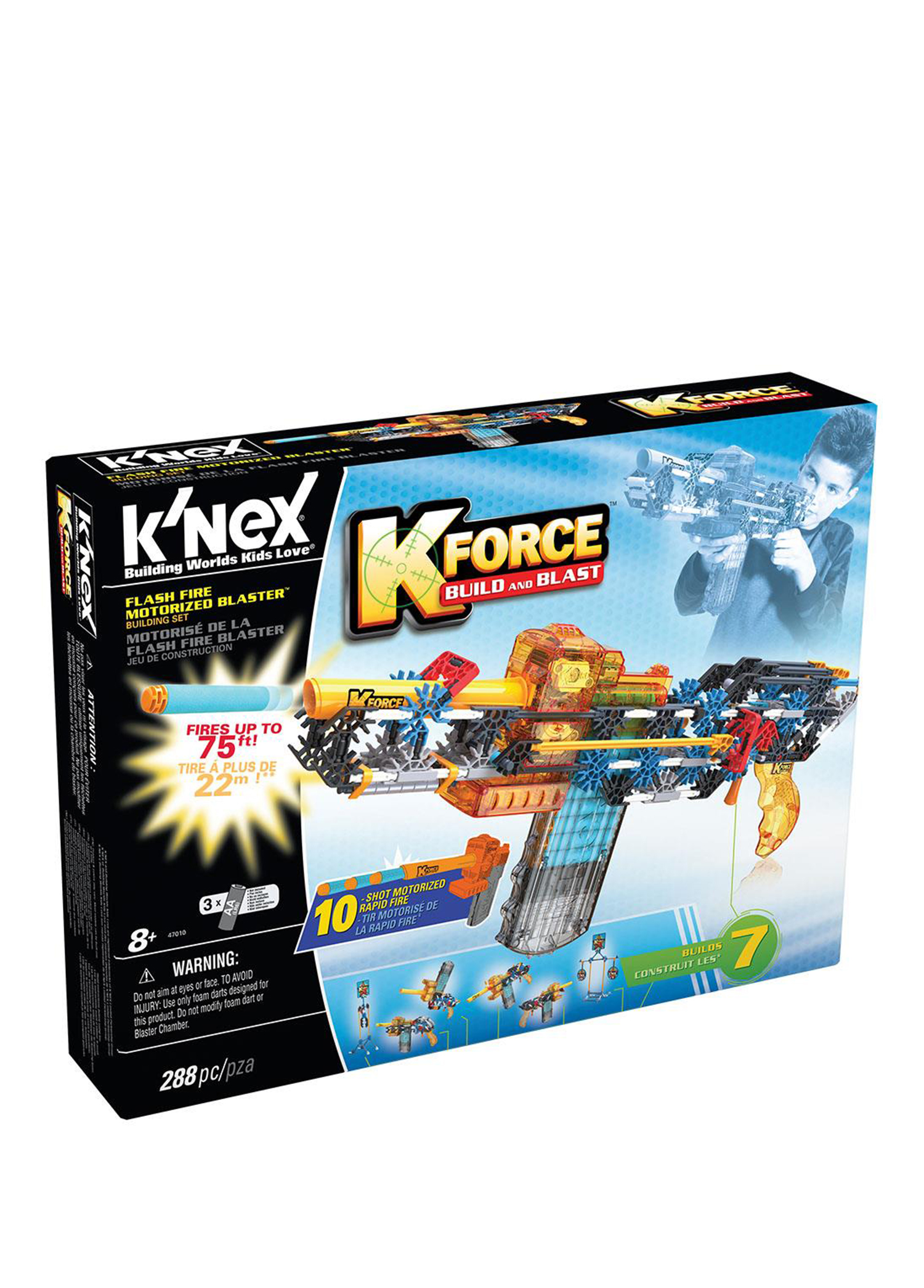 K Force Motorlu Flash Fire Blaster Yapı Seti