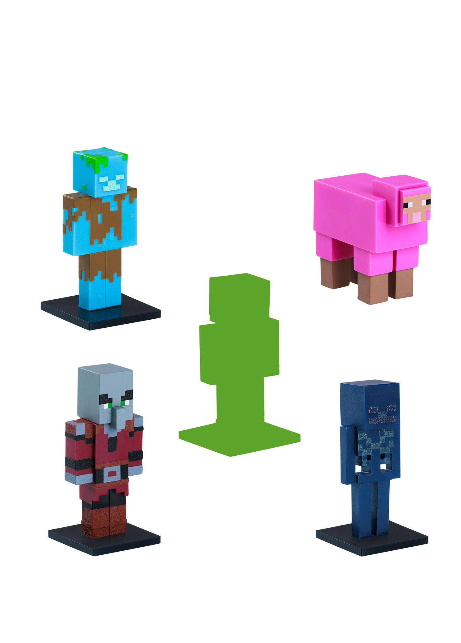 3D Toppeez Model 3 5'li Figür Seti MC2240
