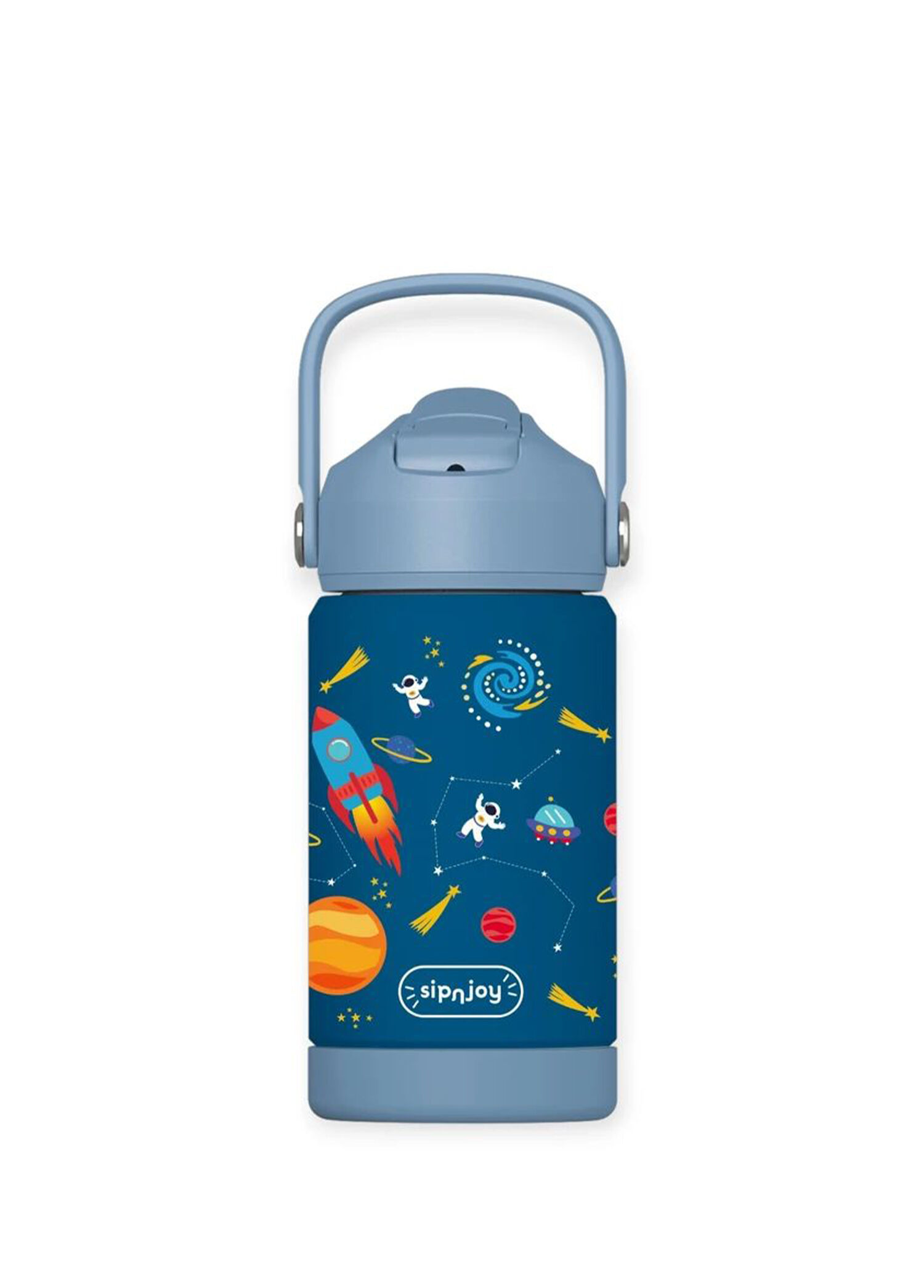 FlipSip Star Explorer Çelik Çocuk Suluk Matara 360 ml