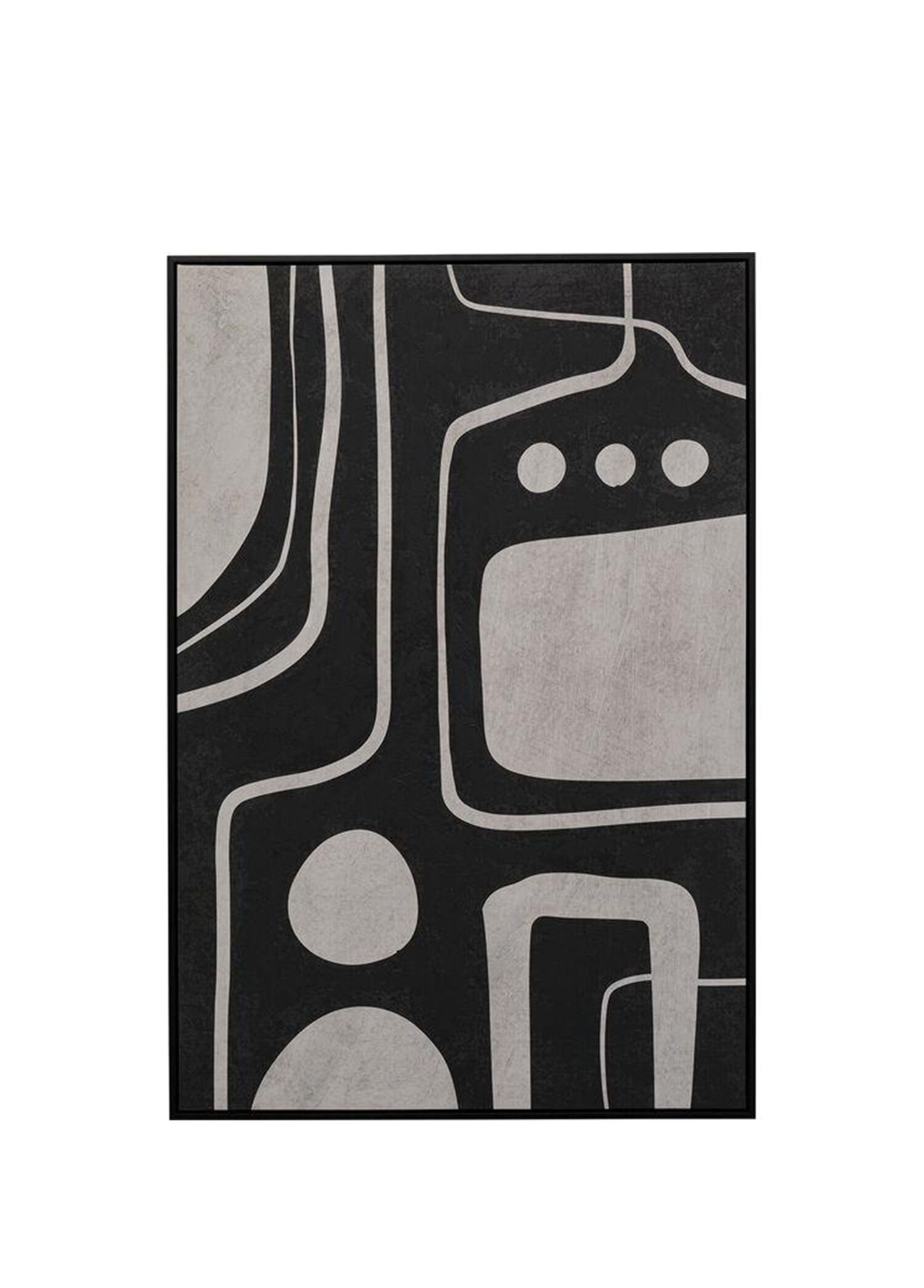 Artistic Blacky Kanvas Tablo 70 x 110 cm