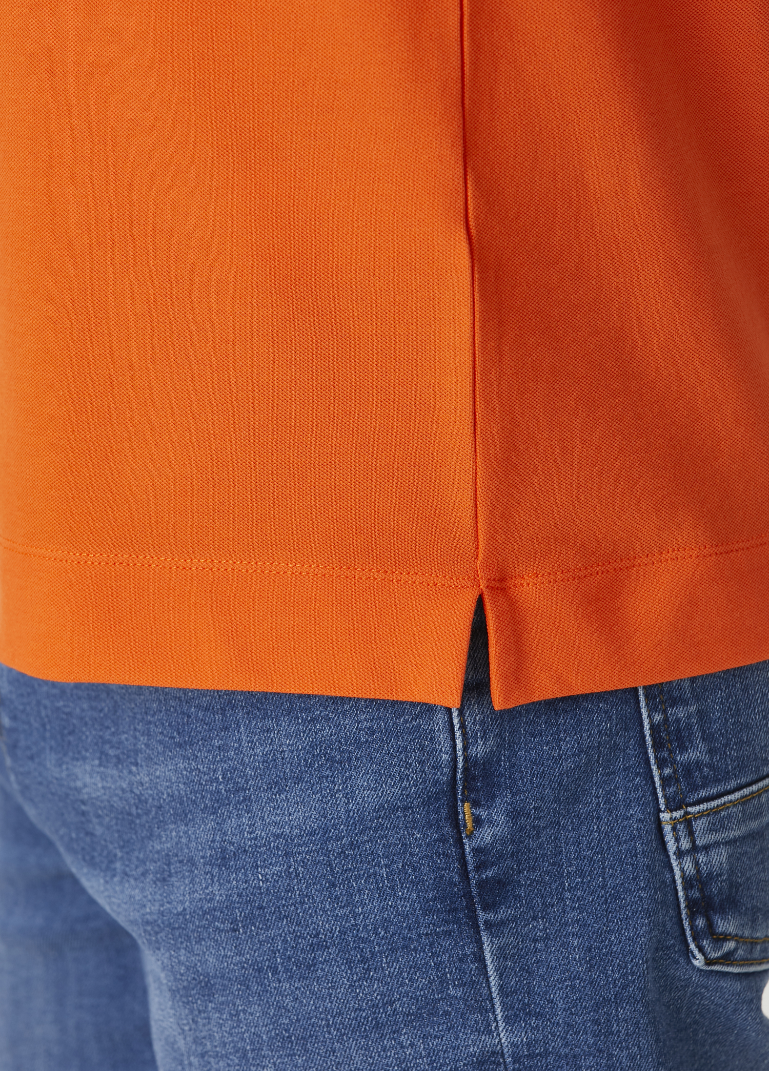 Turuncu Polo Yaka T-shirt_6
