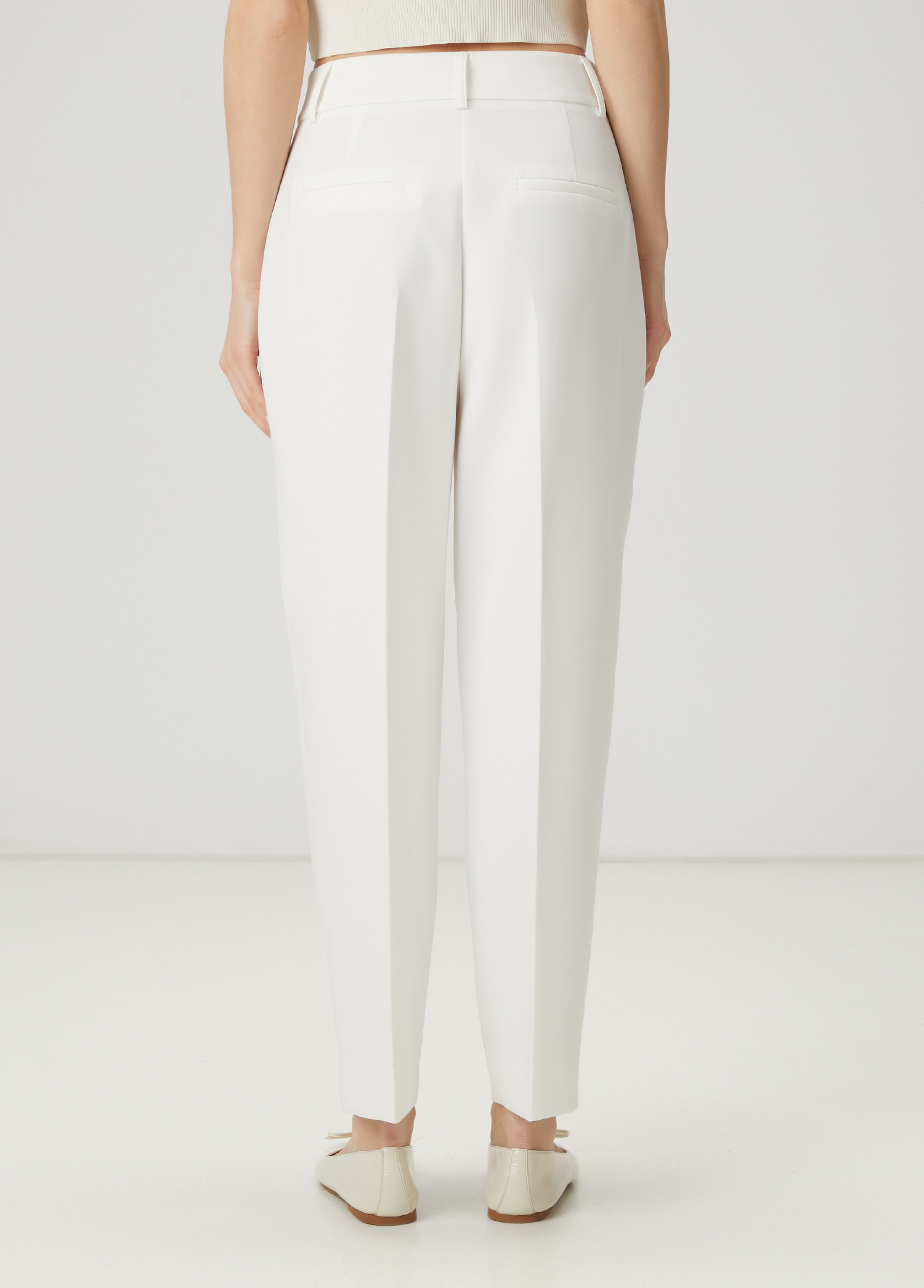 Kırık Beyaz Formal Pantolon_3