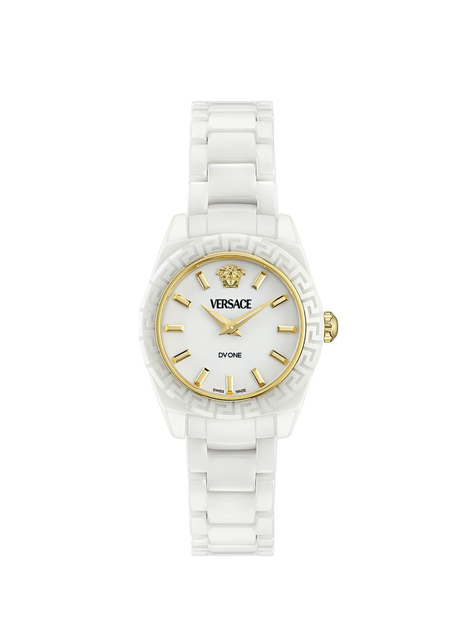 Versace Beyaz Kadın VRSCVE9F00224 Beyaz Seramik Kadın Kol Saati