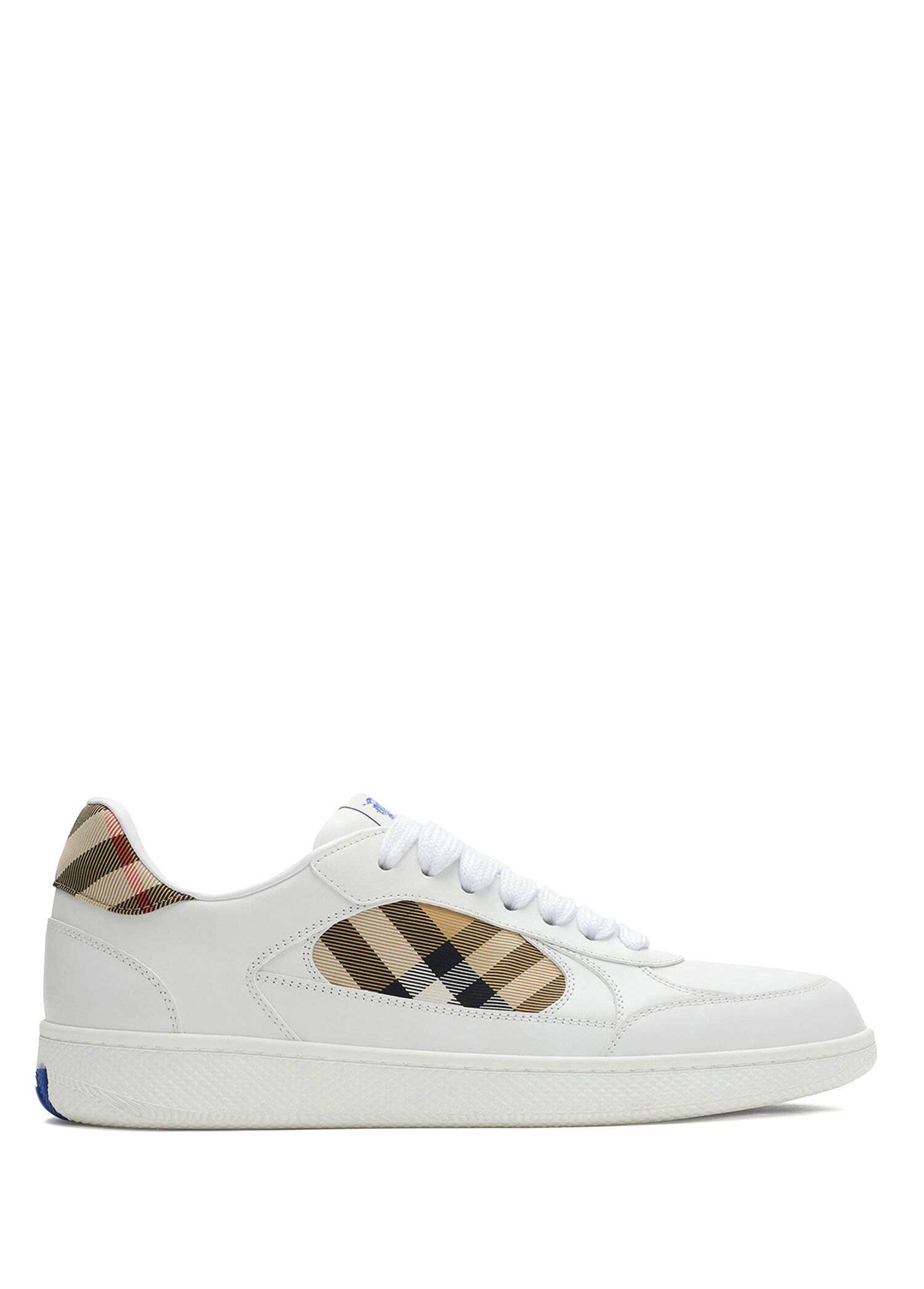 Burberry Beyaz Erkek Mix Terrace Beyaz Deri Erkek Sneaker 1762308