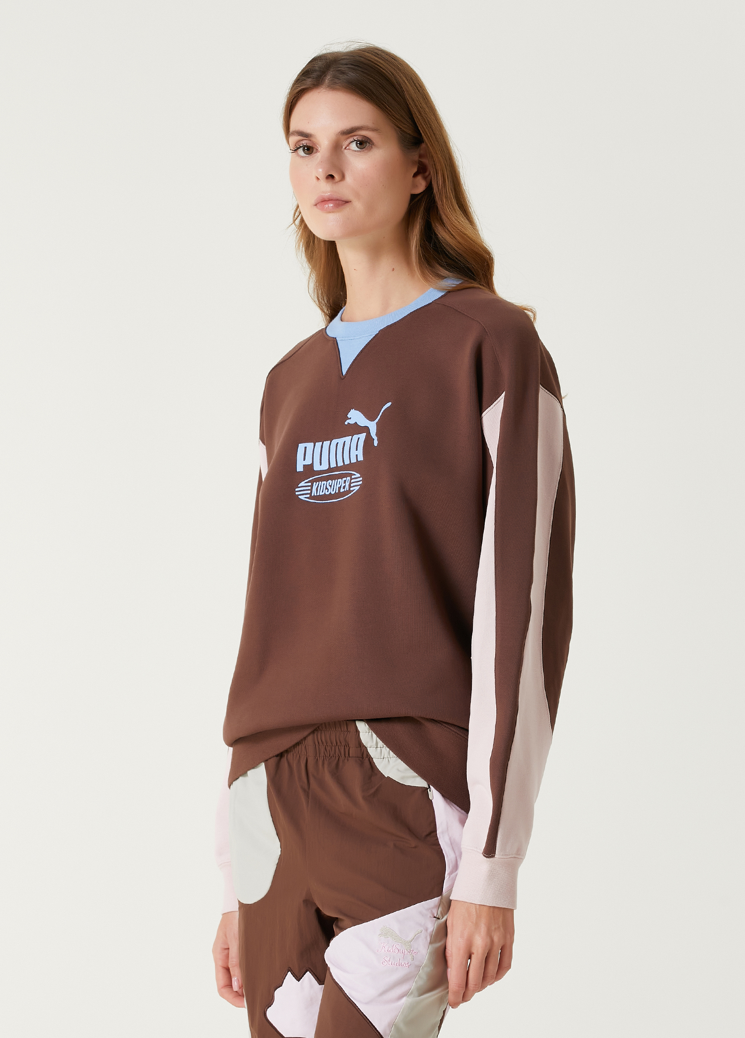 X Kidsuper Kahverengi Sweatshirt