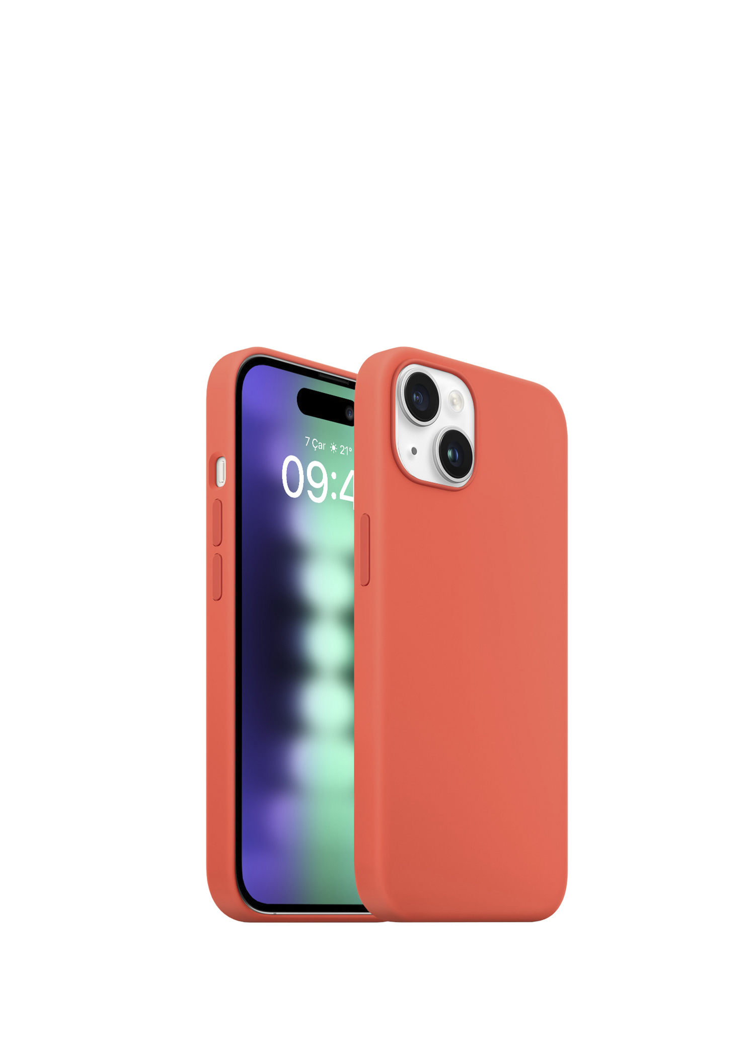 Nectarine iPhone 15 Plus Rubber Fit Kılıf