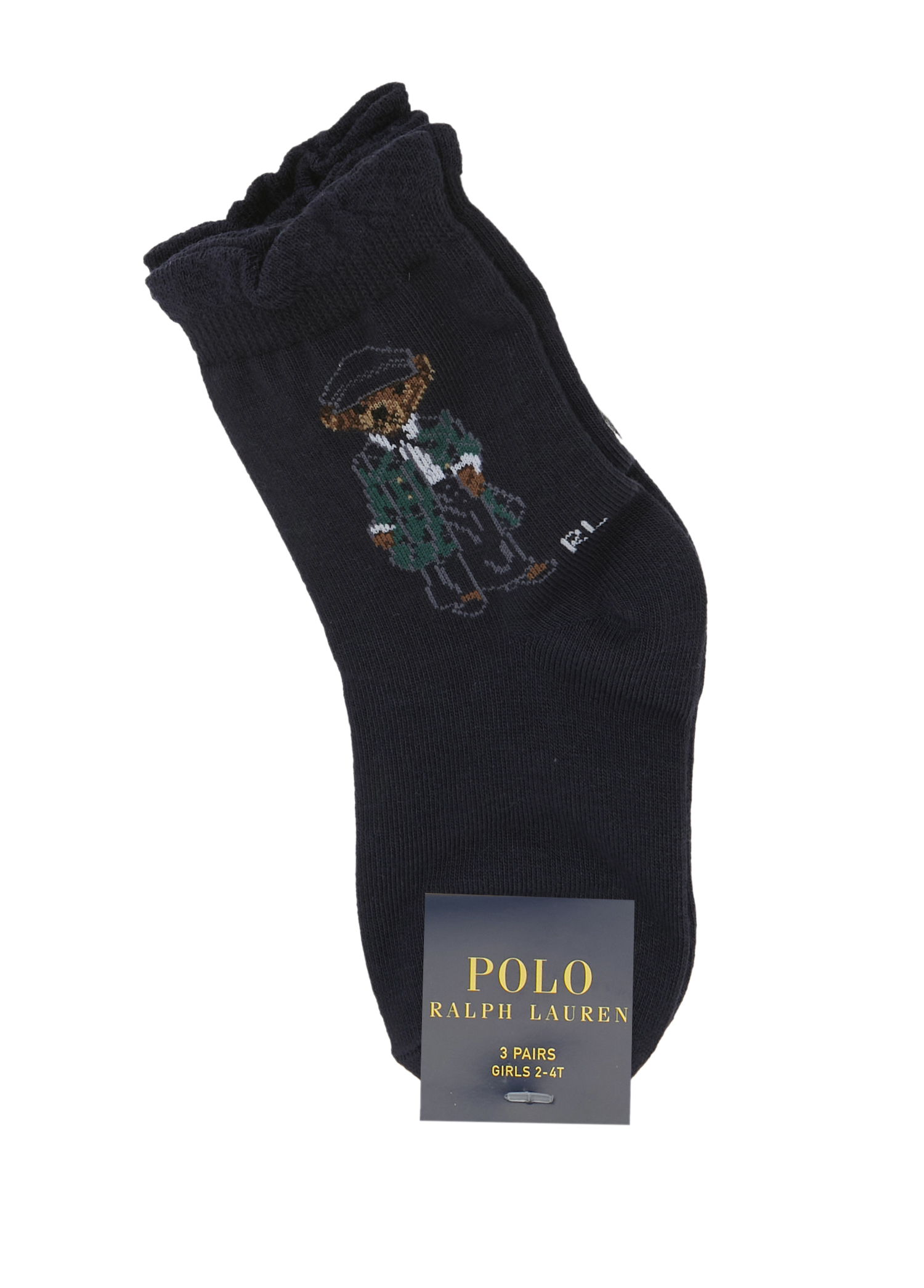 Polo Bear Lacivert Kız Çocuk Çorap