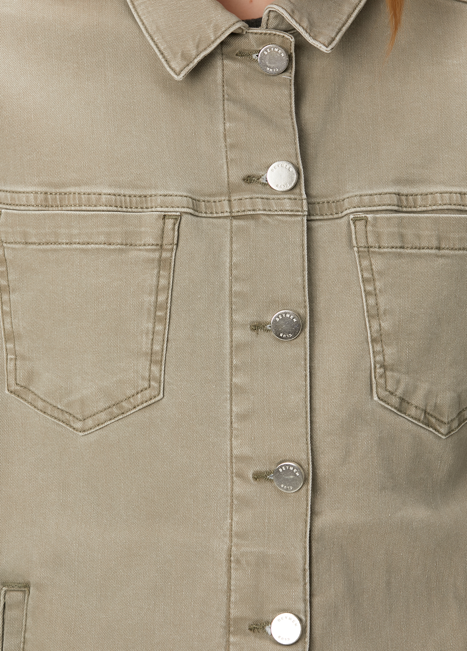 Haki Denim Ceket_4