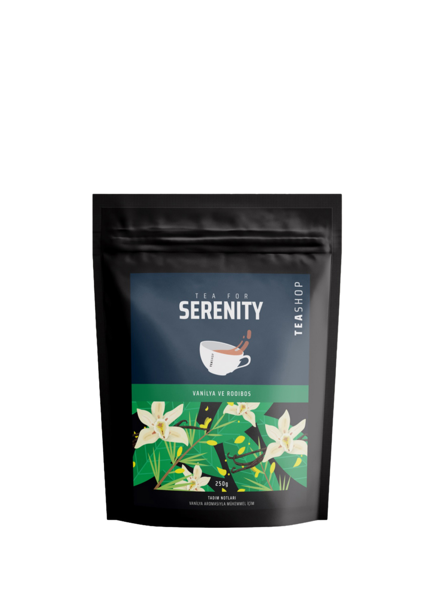 Premium Serenity Rooibos Vanilya Çay Harmanı 250 gr