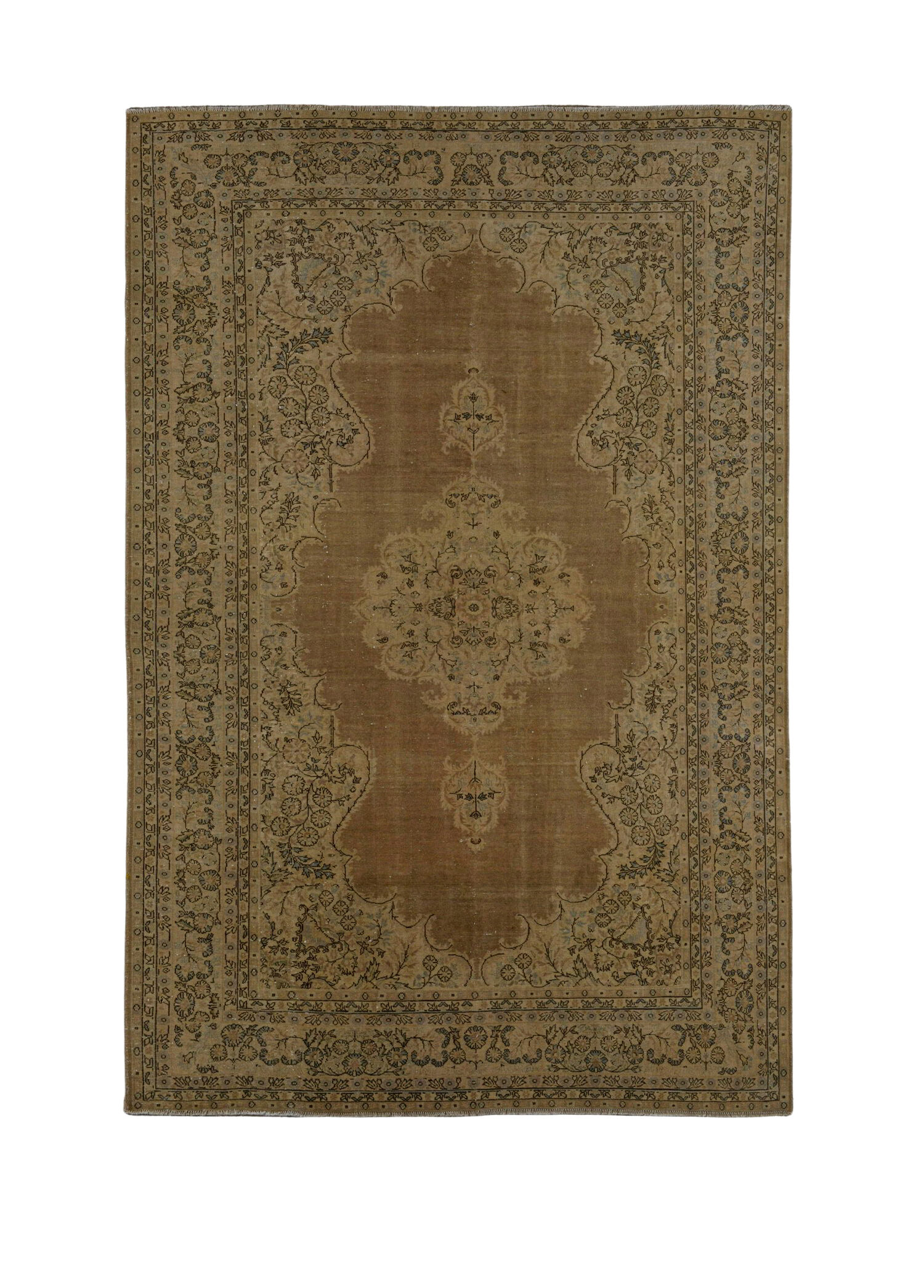 Zarveth Vintage El Dokuma Yün Halı 293 x 200 cm