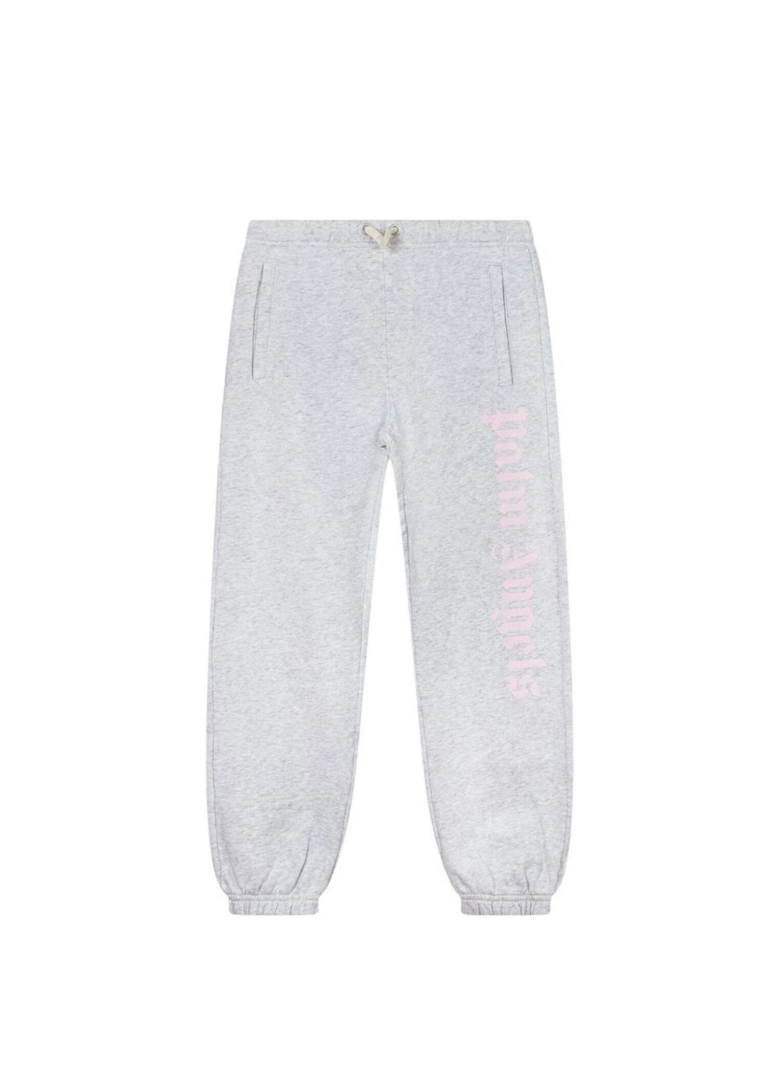 Gri Pembe Kız Çocuk Jogger Eşofman Altı