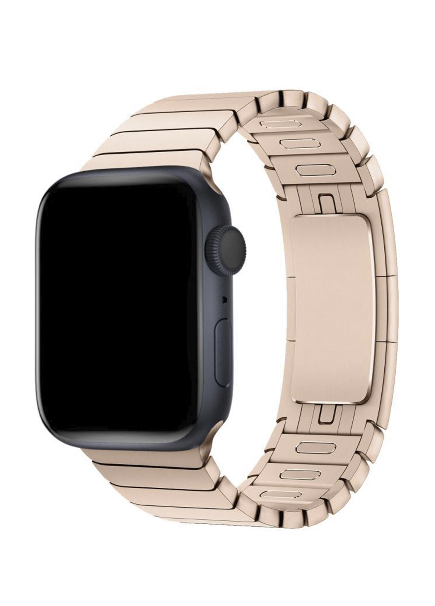 Apple Watch Uyumlu 38/40/41 mm Bilezik Loop Çelik Kordon