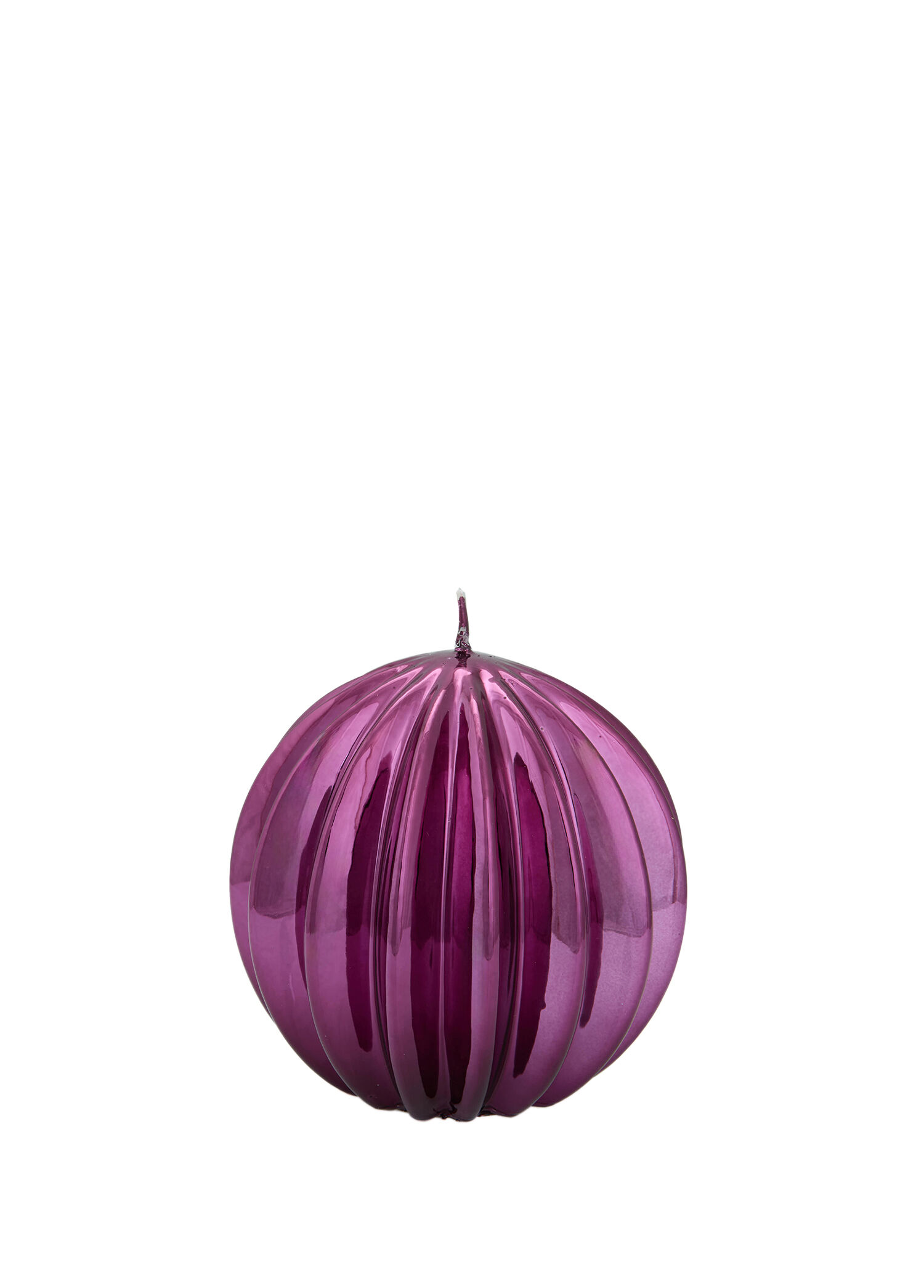 Metalik Mor Top Mum 10 cm