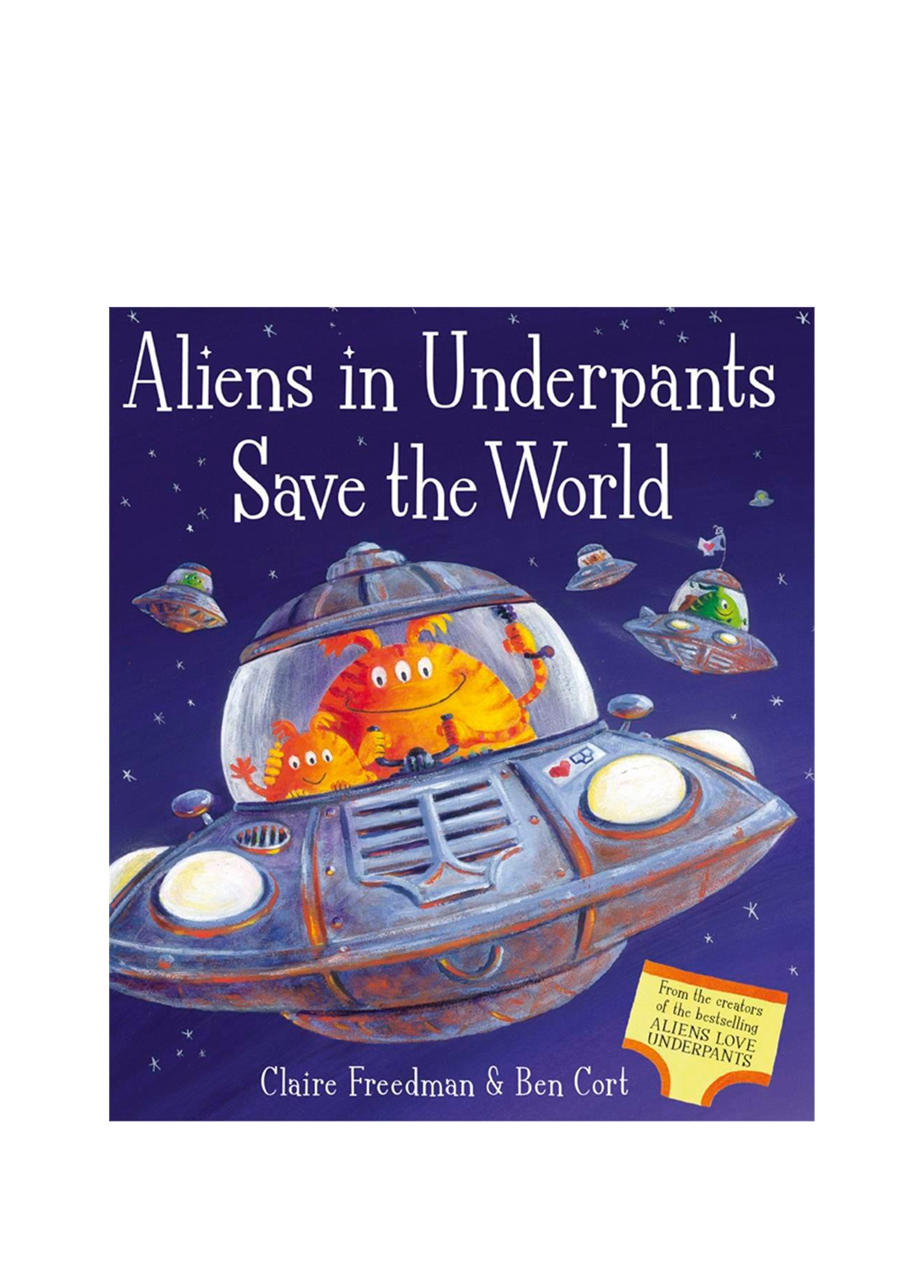 Aliens in Underpants Save the World Çocuk Yabancı Dil Kitabı