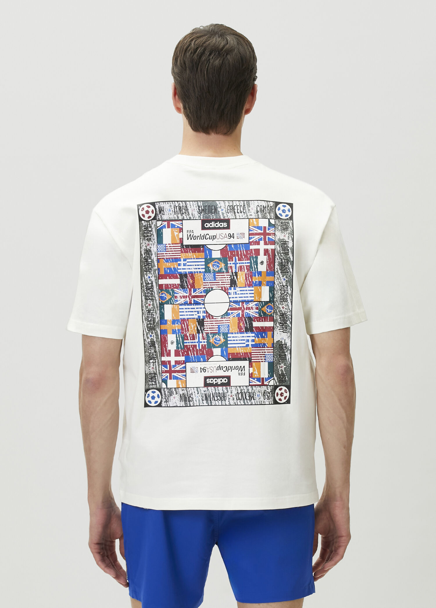 Adidas Bej Erkek Archive Country Flag Bej T-shirt 1962221 | Beymen