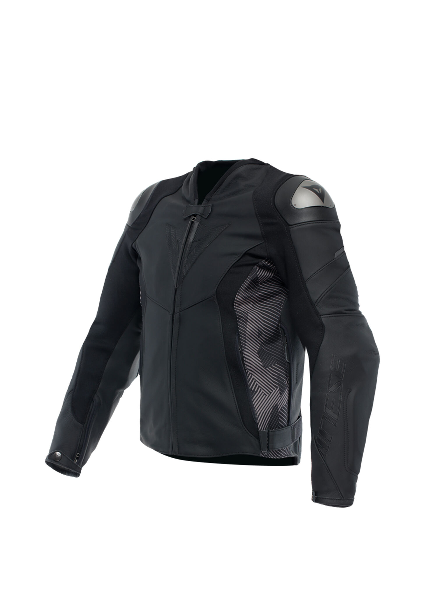 Avro 5 Blk Anthracite Deri Erkek Motosiklet Montu
