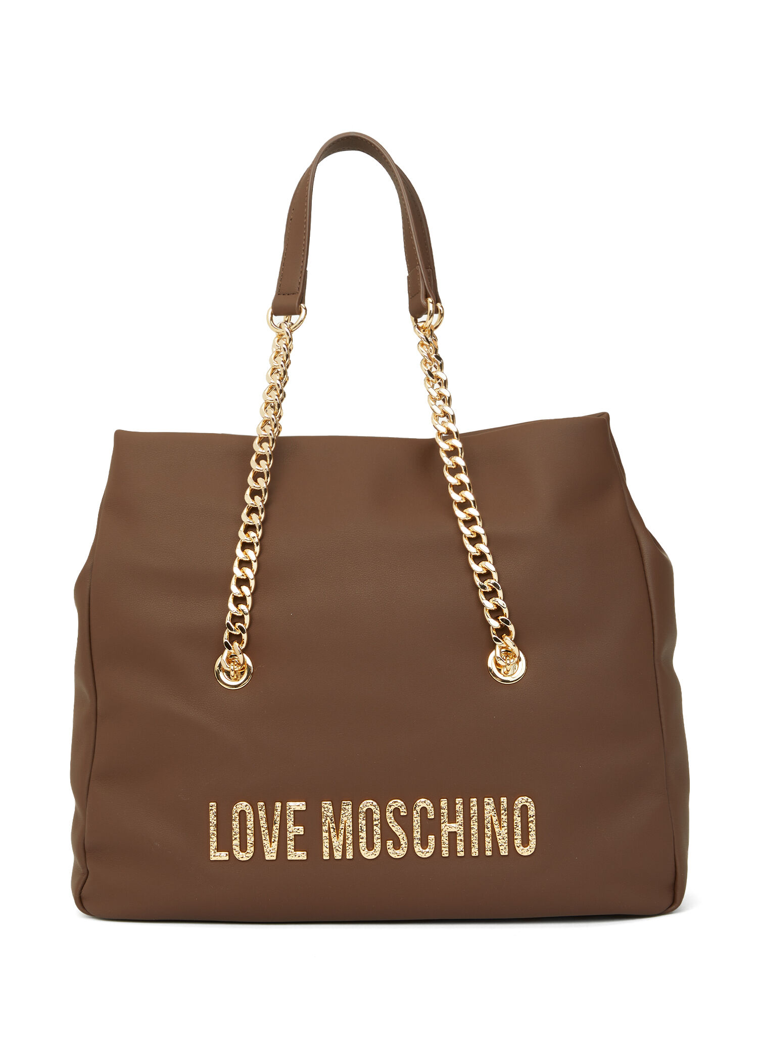 lovealive Love Moschino - Kahverengi Kadın Alışveriş Çantası - Kahverengi