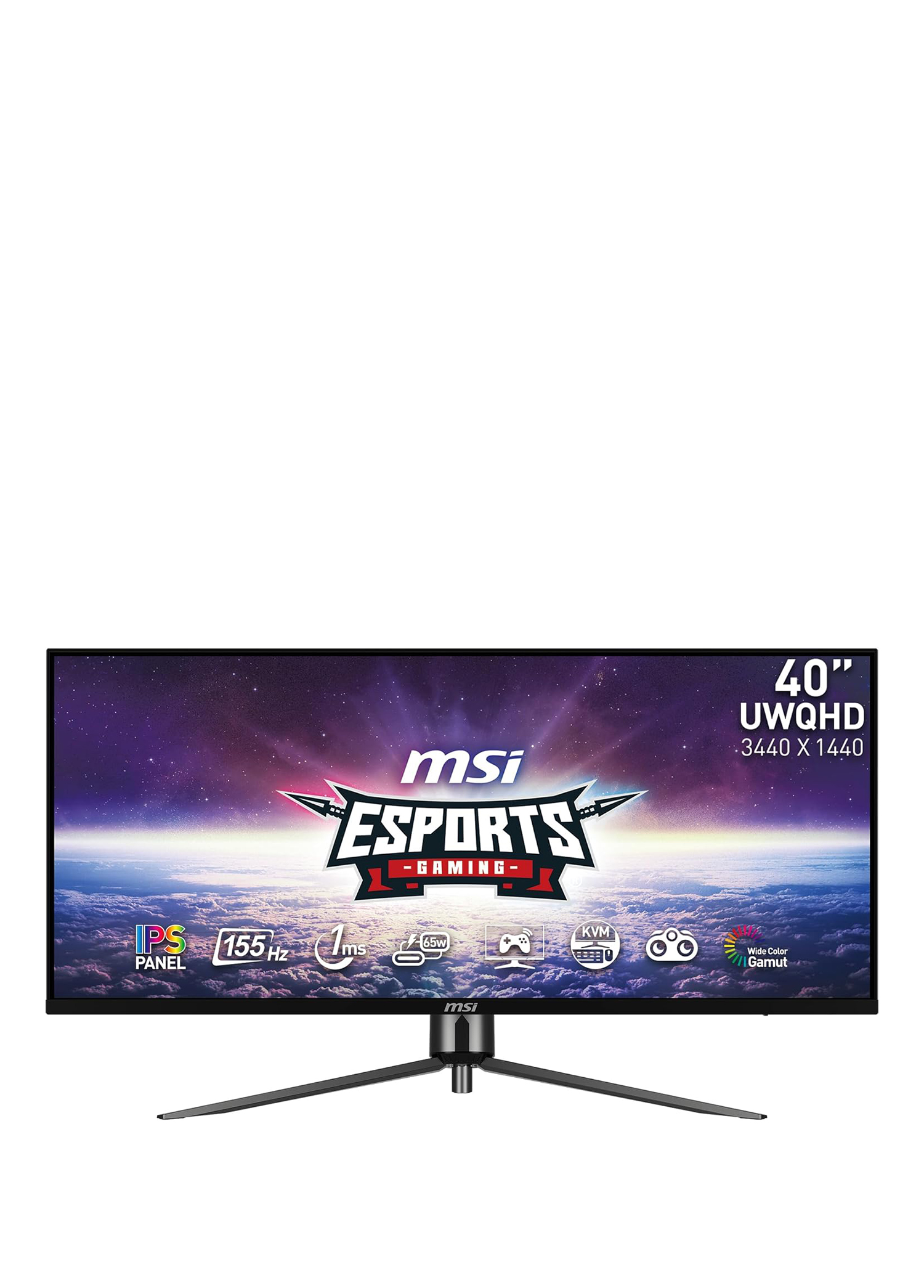 MAG401QR 40 UWQHD 155Hz 1ms Adaptive Sync Flat IPS Gaming Monitör