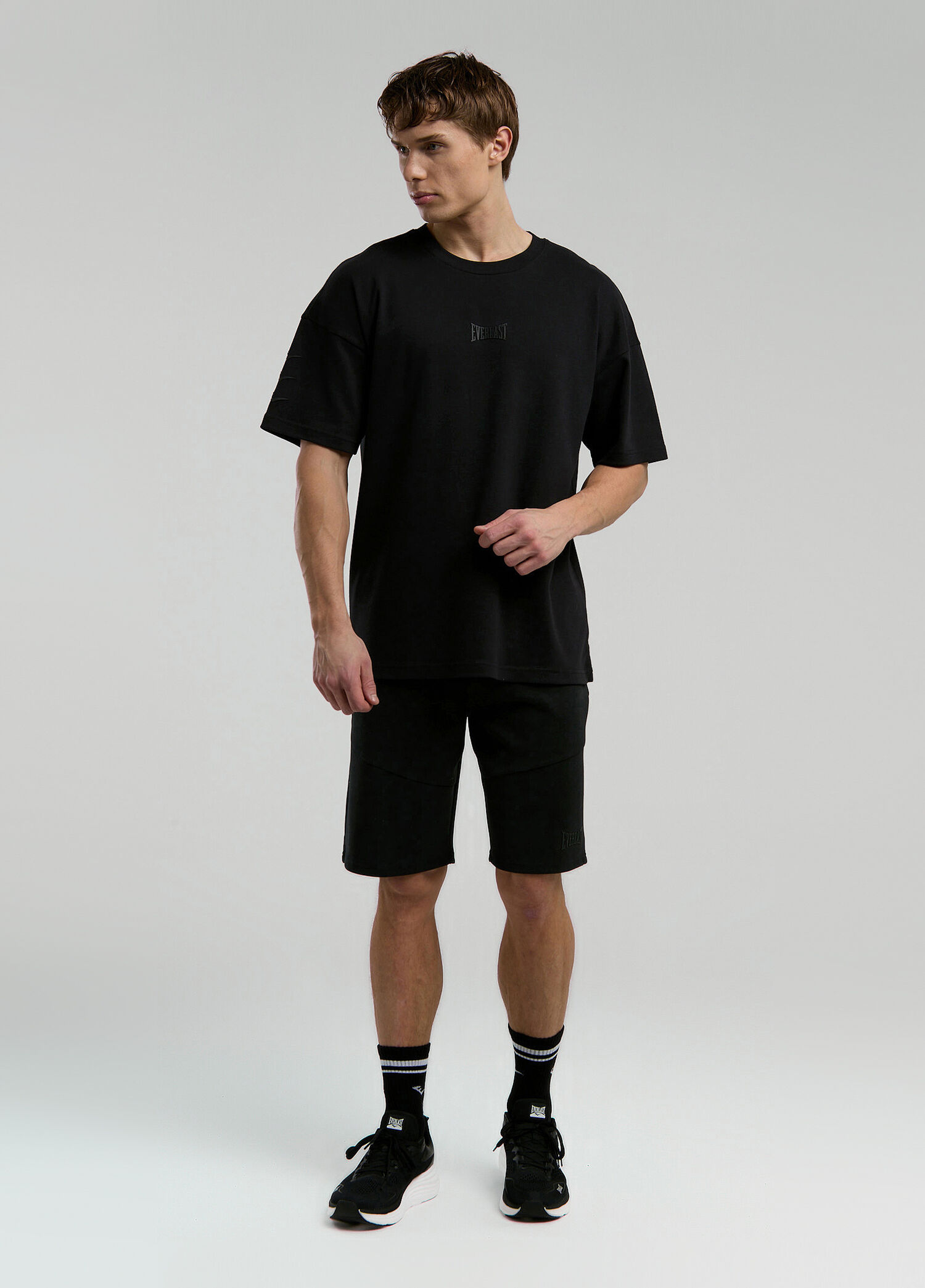 Ever Siyah Relaxed Regular Fit Erkek Spor Şort